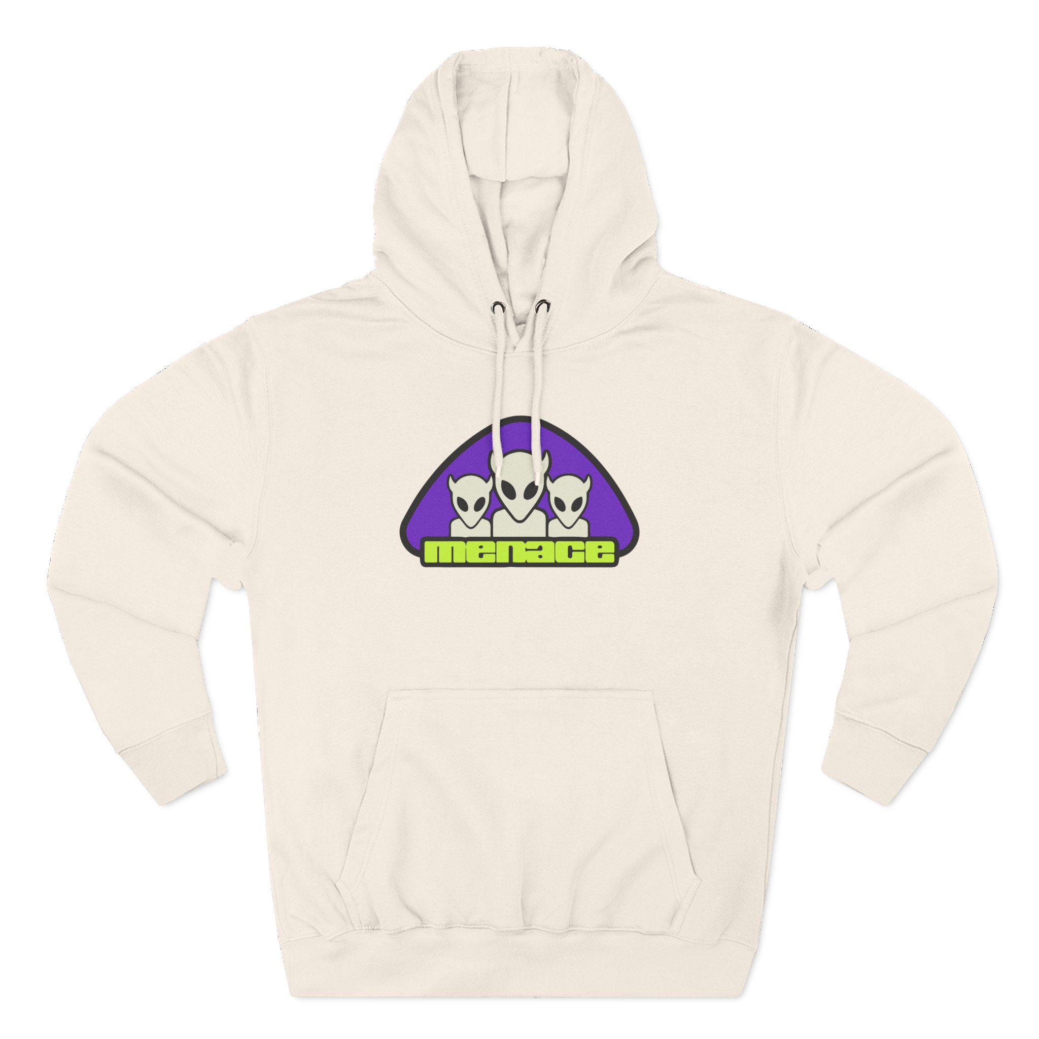 Kanel Joseph Triple Headed Menace Three-Panel Fleece Hoodie
