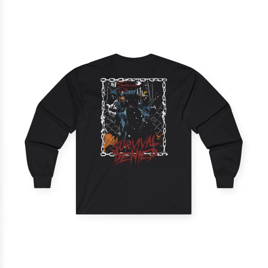 Get the Shot Survival Denied Unisex Ultra Cotton Long Sleeve Tee