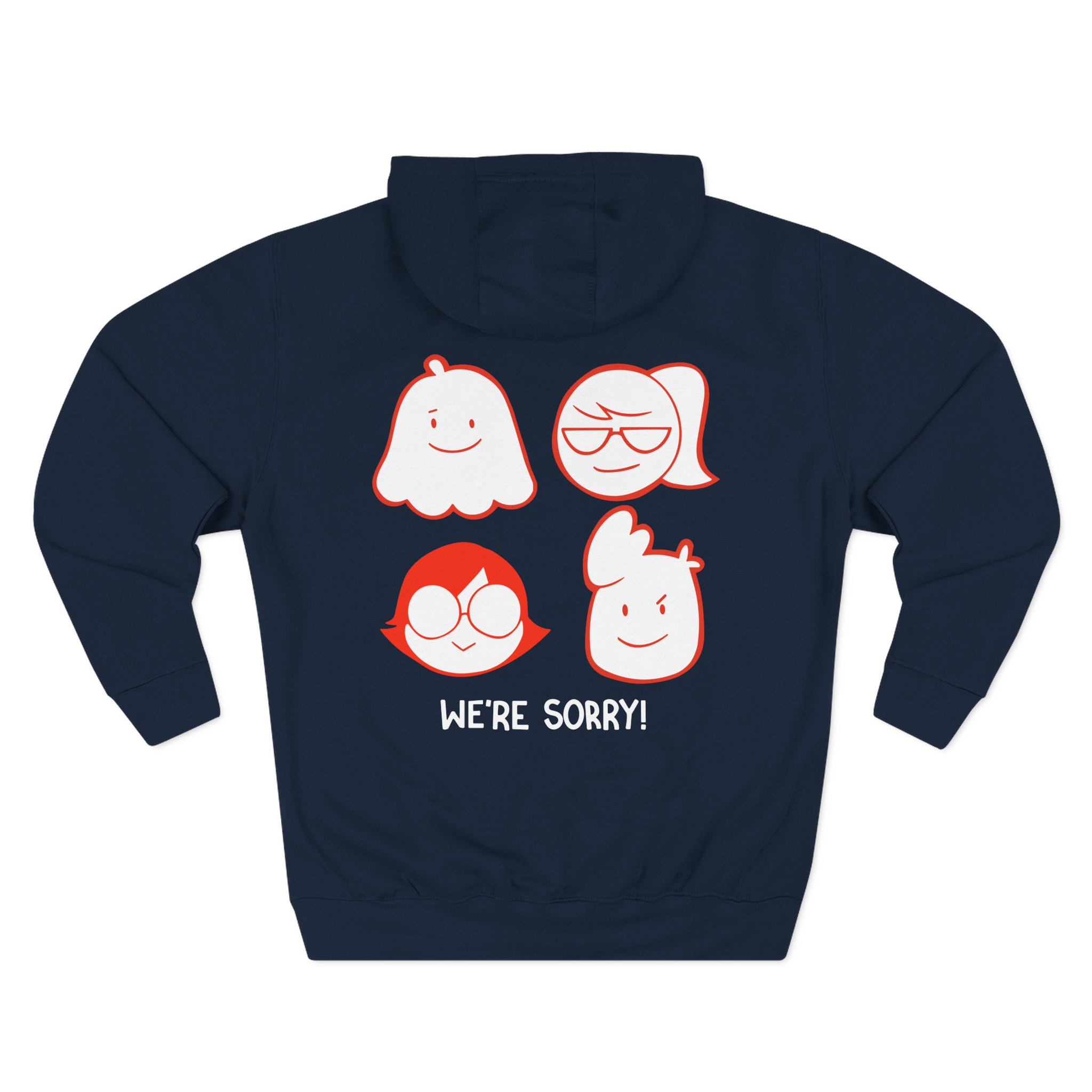 Drawfee Logo Three-Panel Fleece Hoodie