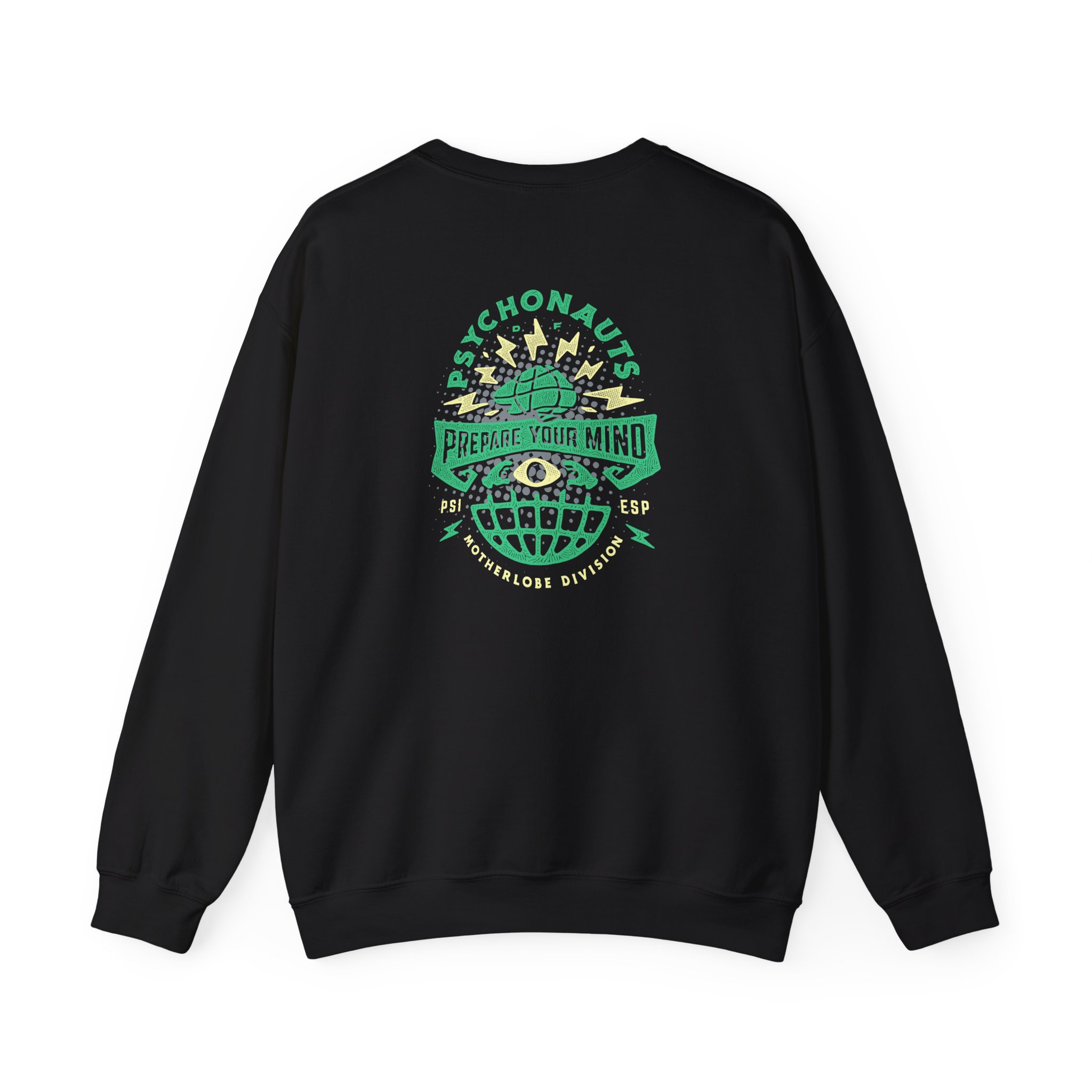 Double Fine Psychic Agency Unisex Heavy Blendâ„¢ Crewneck Sweatshirt