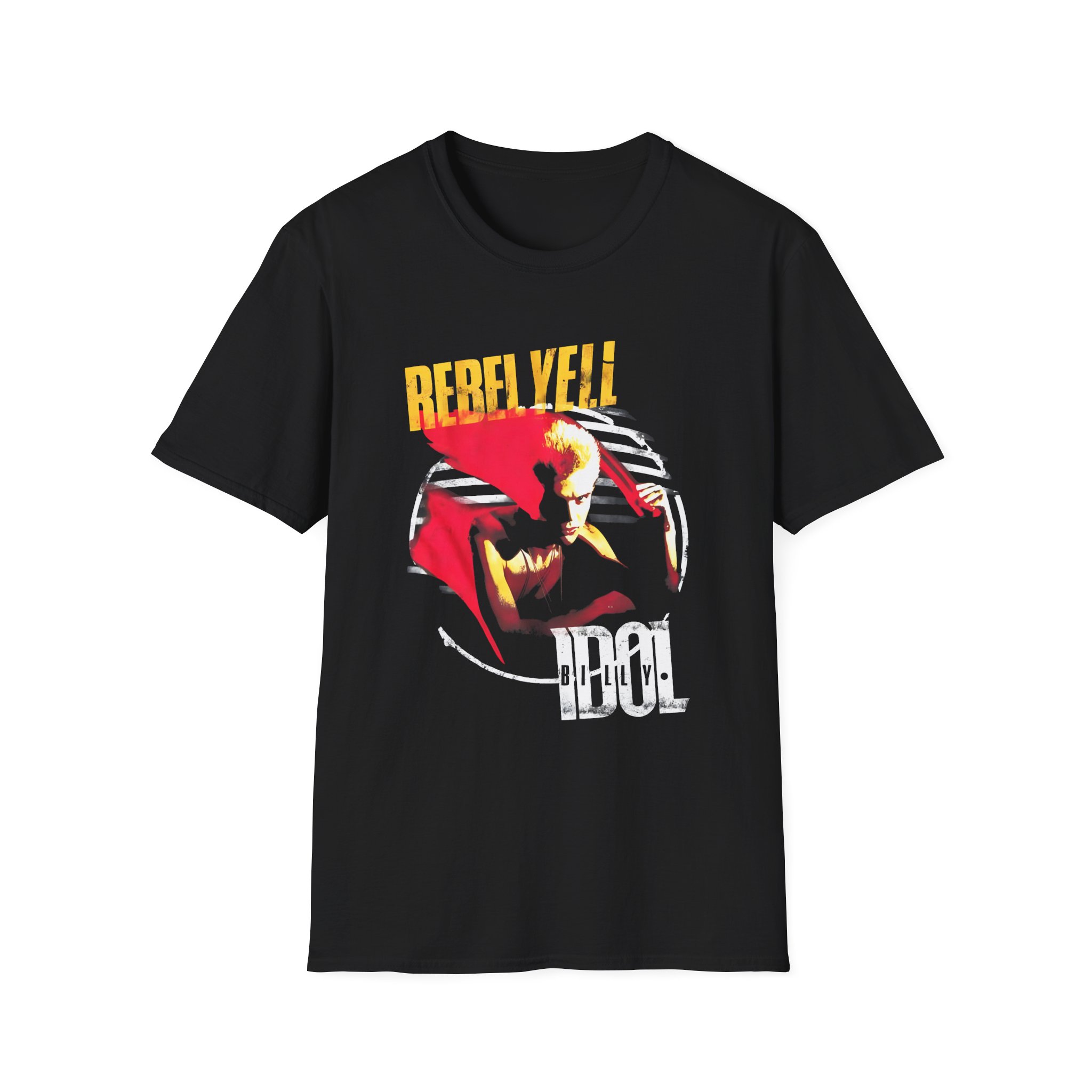 Billy Idol Rebel Yell Unisex Softstyle T-Shirt