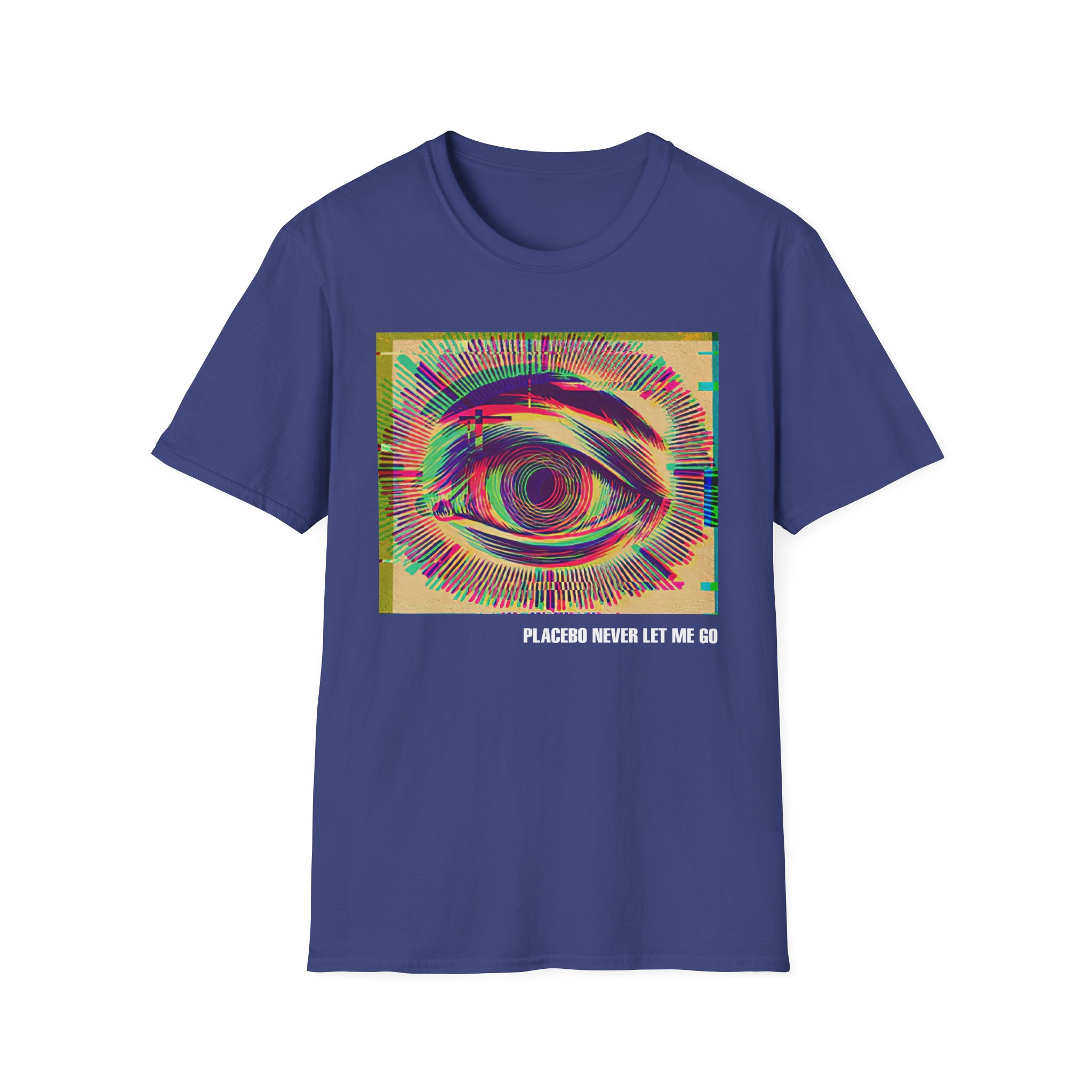 Placebo Glitch Eye Unisex Softstyle T-Shirt