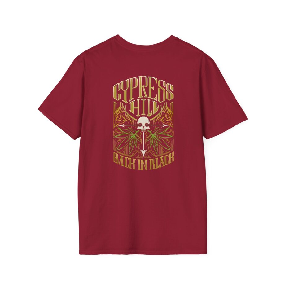 Cypress Hill Back In Black Unisex Softstyle T-Shirt
