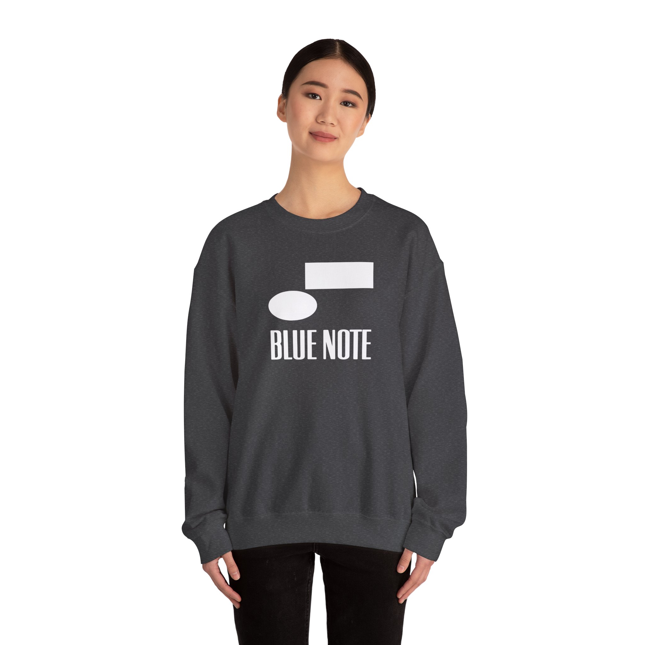 Blue Note Records Unisex Heavy Blendâ„¢ Crewneck Sweatshirt