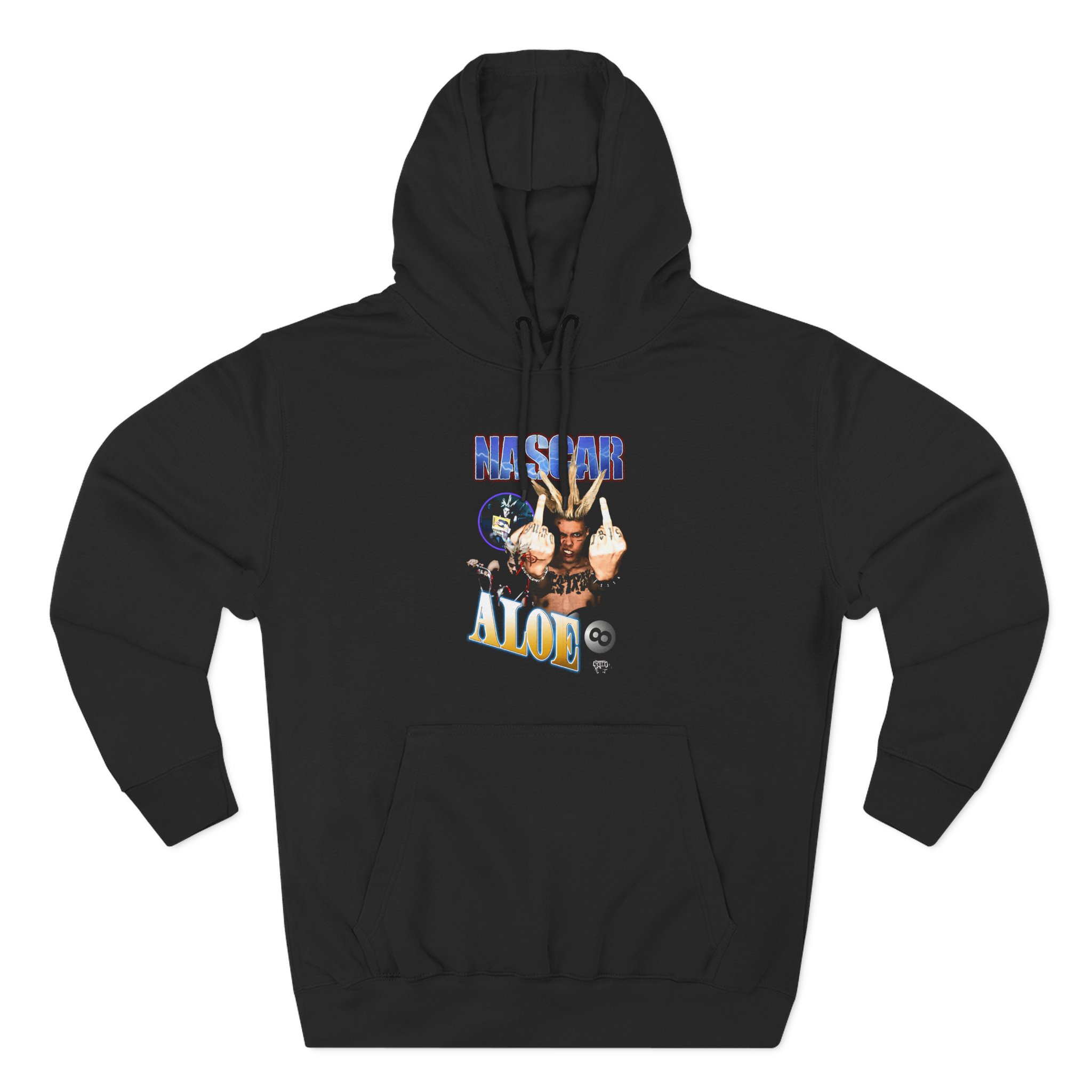 Nascar Aloe Three-Panel Fleece Hoodie