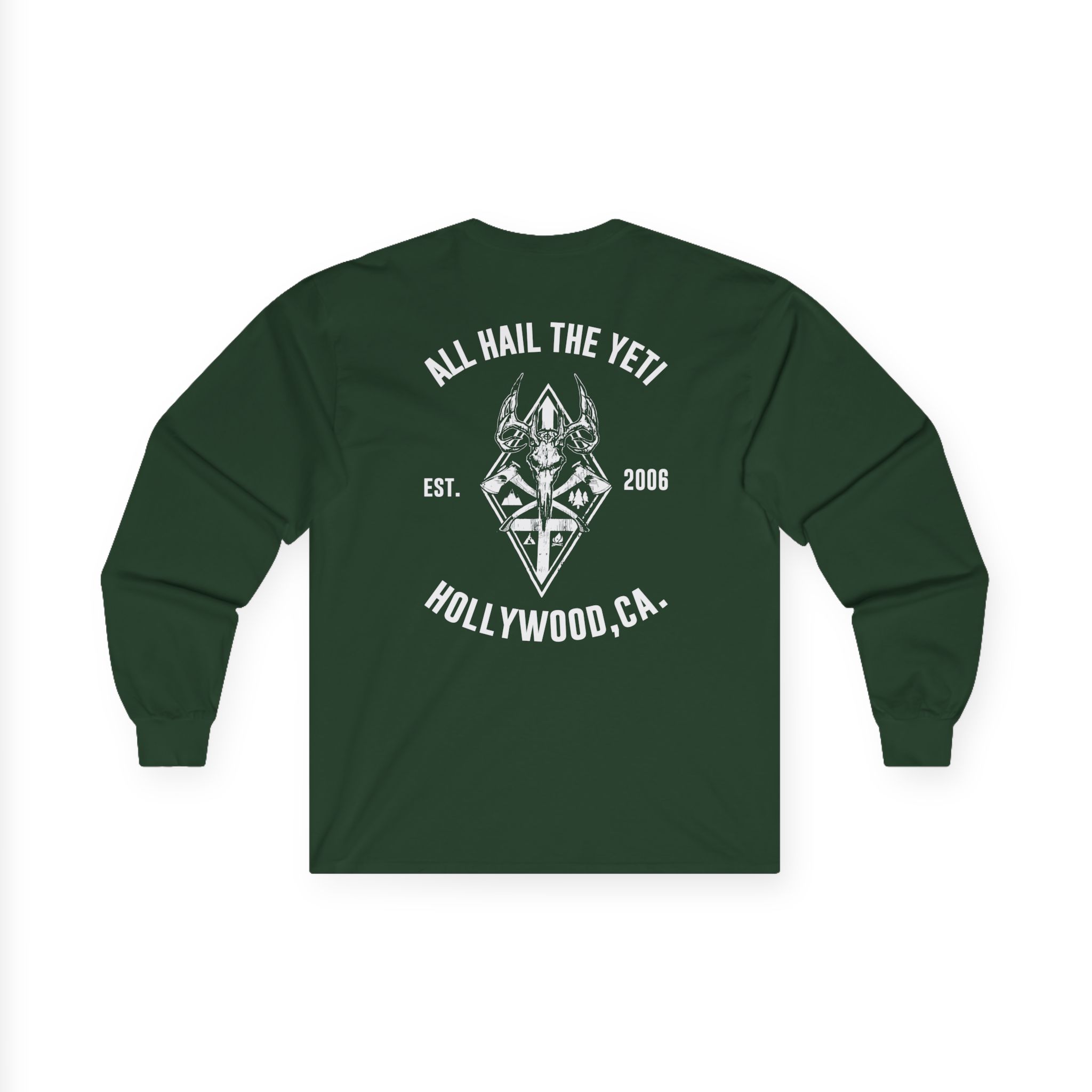 All Hail the Yeti Hollywood Unisex Ultra Cotton Long Sleeve Tee