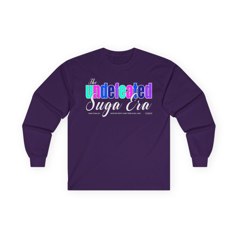 Suga Sean Undefeated  Unisex Ultra Cotton Long Sleeve Tee