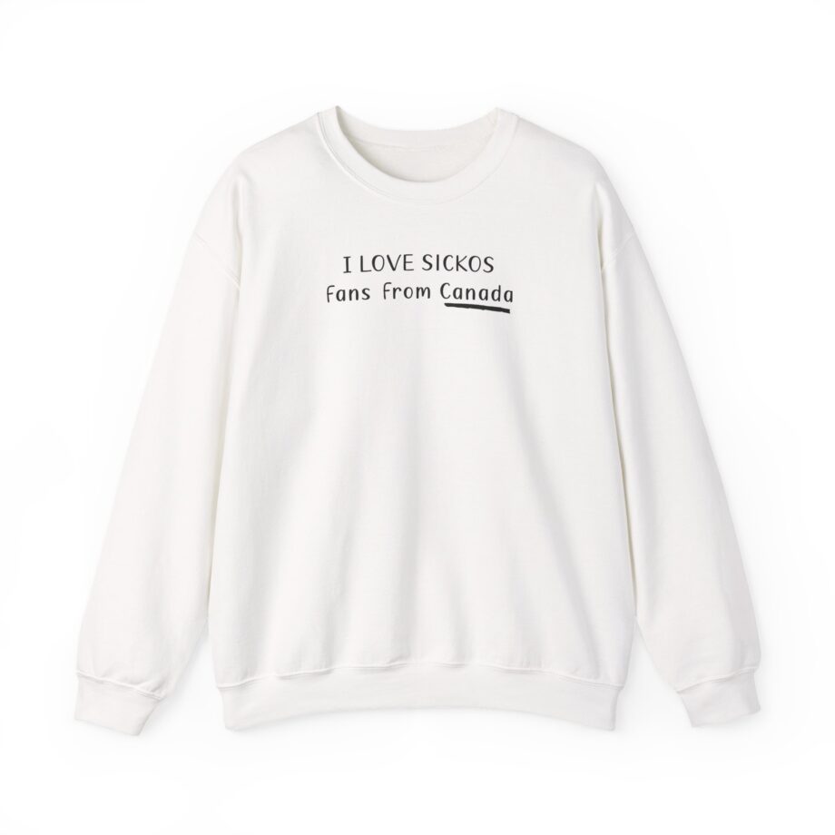I Love Sickos Fans From Canada Unisex Heavy Blend™ Crewneck Sweatshirt