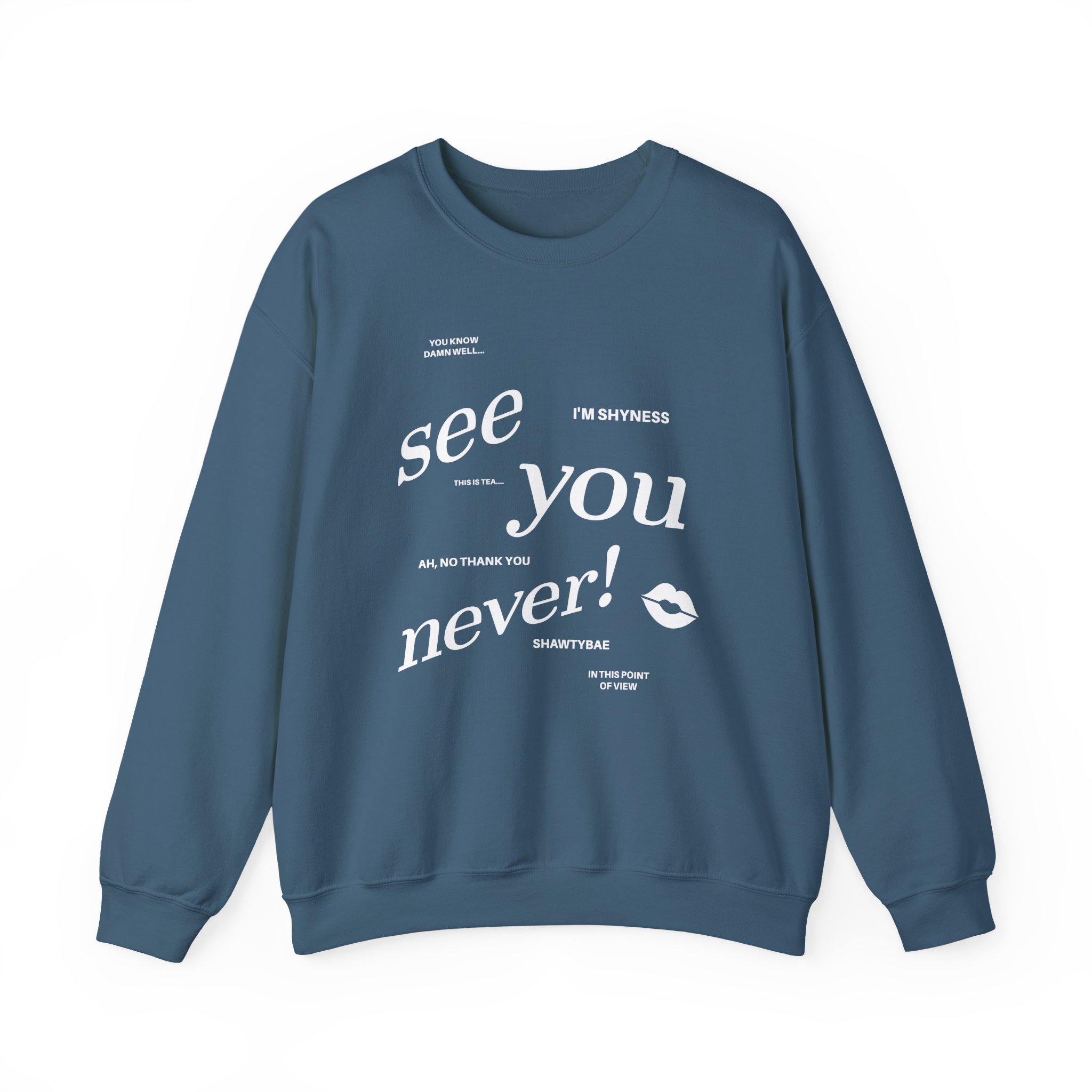 Shawty Bae Diss Gurrr Anniversary Unisex Heavy Blendâ„¢ Crewneck Sweatshirt