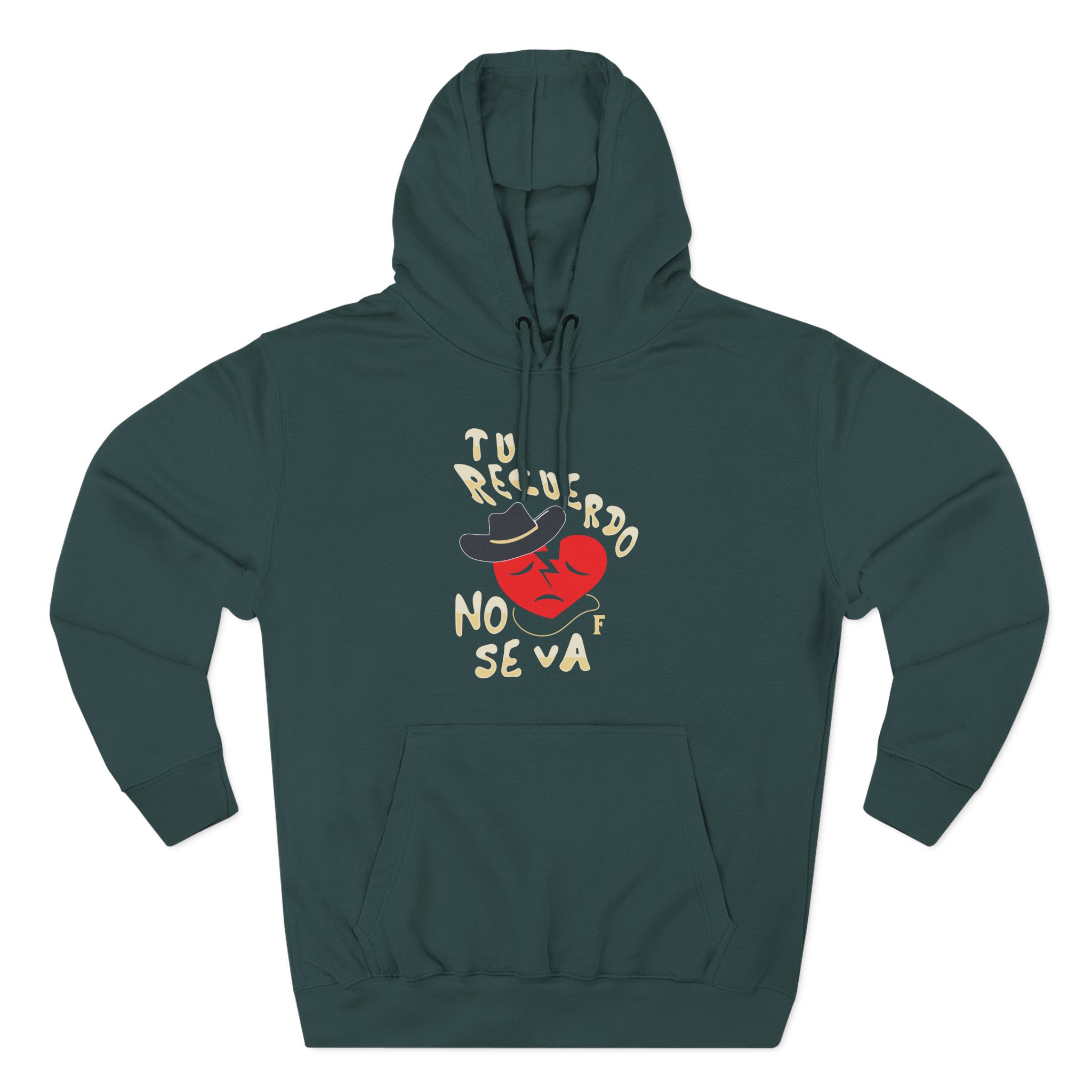 Grupo Frontera Tu Recuerdo Three-Panel Fleece Hoodie