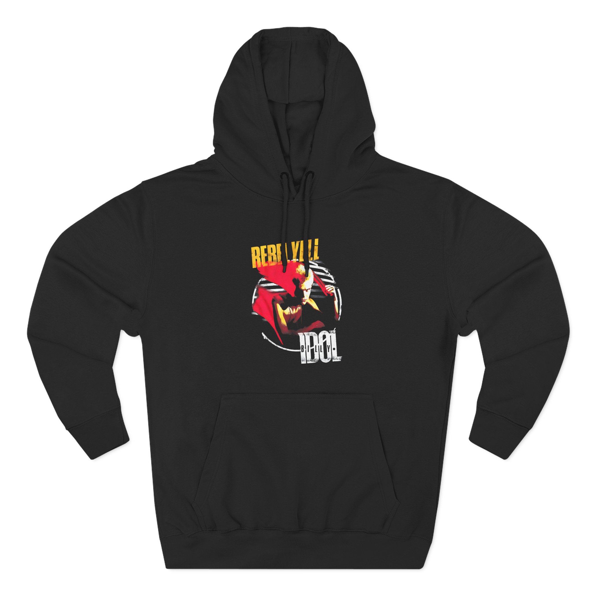 Billy Idol Rebel Yell Three-Panel Fleece Hoodie