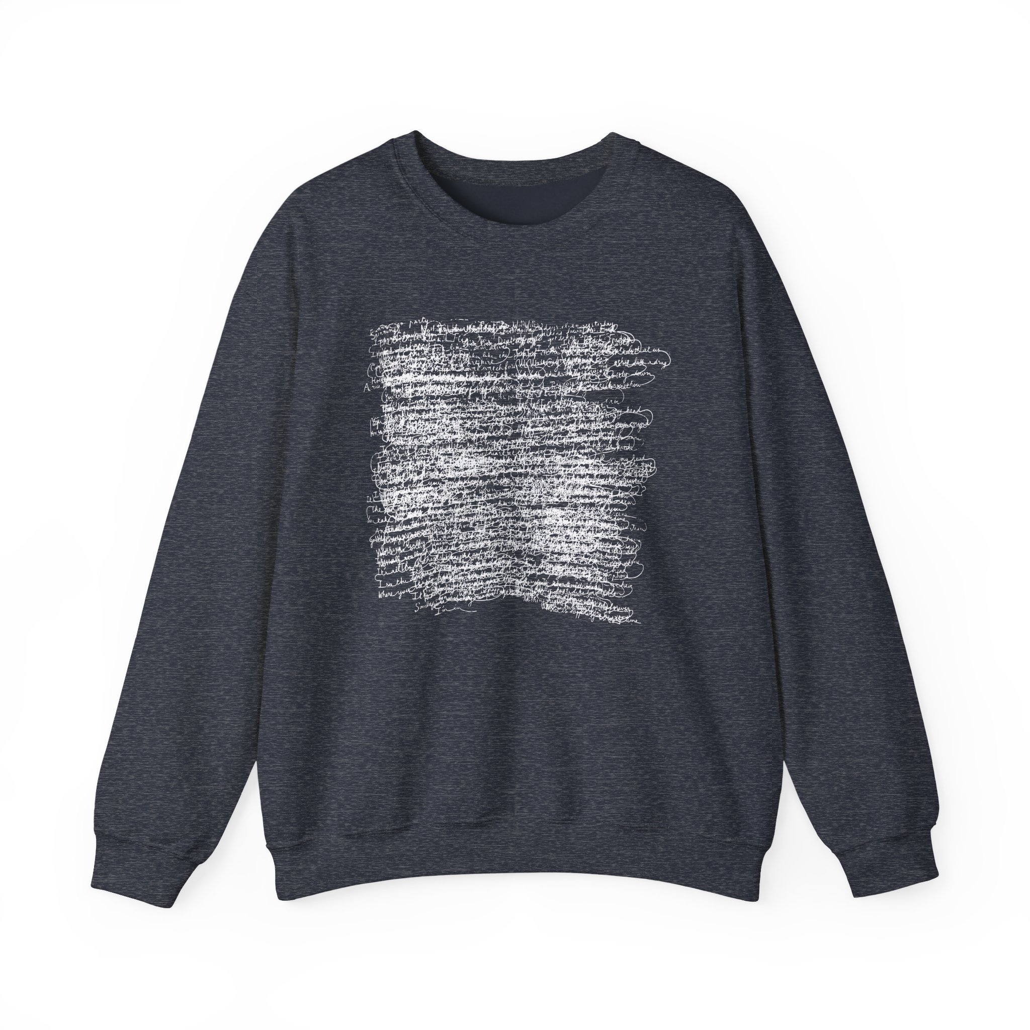 Tom Odell Scribble Unisex Heavy Blendâ„¢ Crewneck Sweatshirt