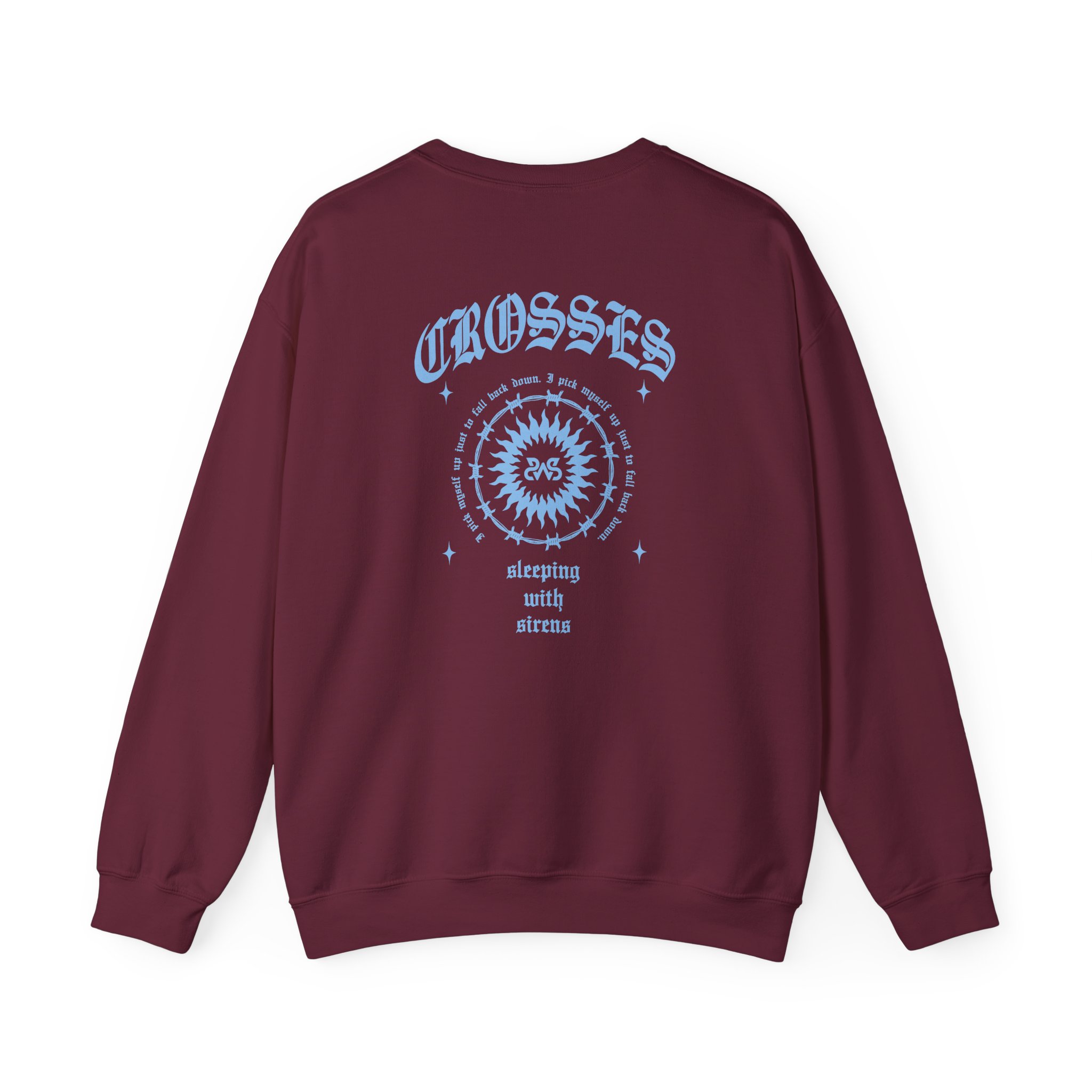 Sleeping With Sirens Barbed Wire Unisex Heavy Blendâ„¢ Crewneck Sweatshirt