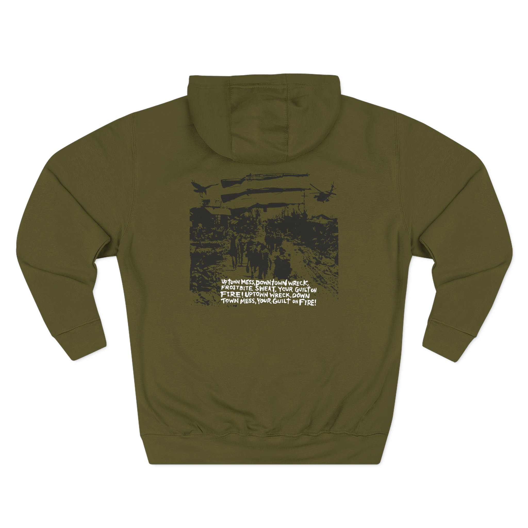 Eyehategod New Orleans is the New Vietnam Three-Panel Fleece Hoodie