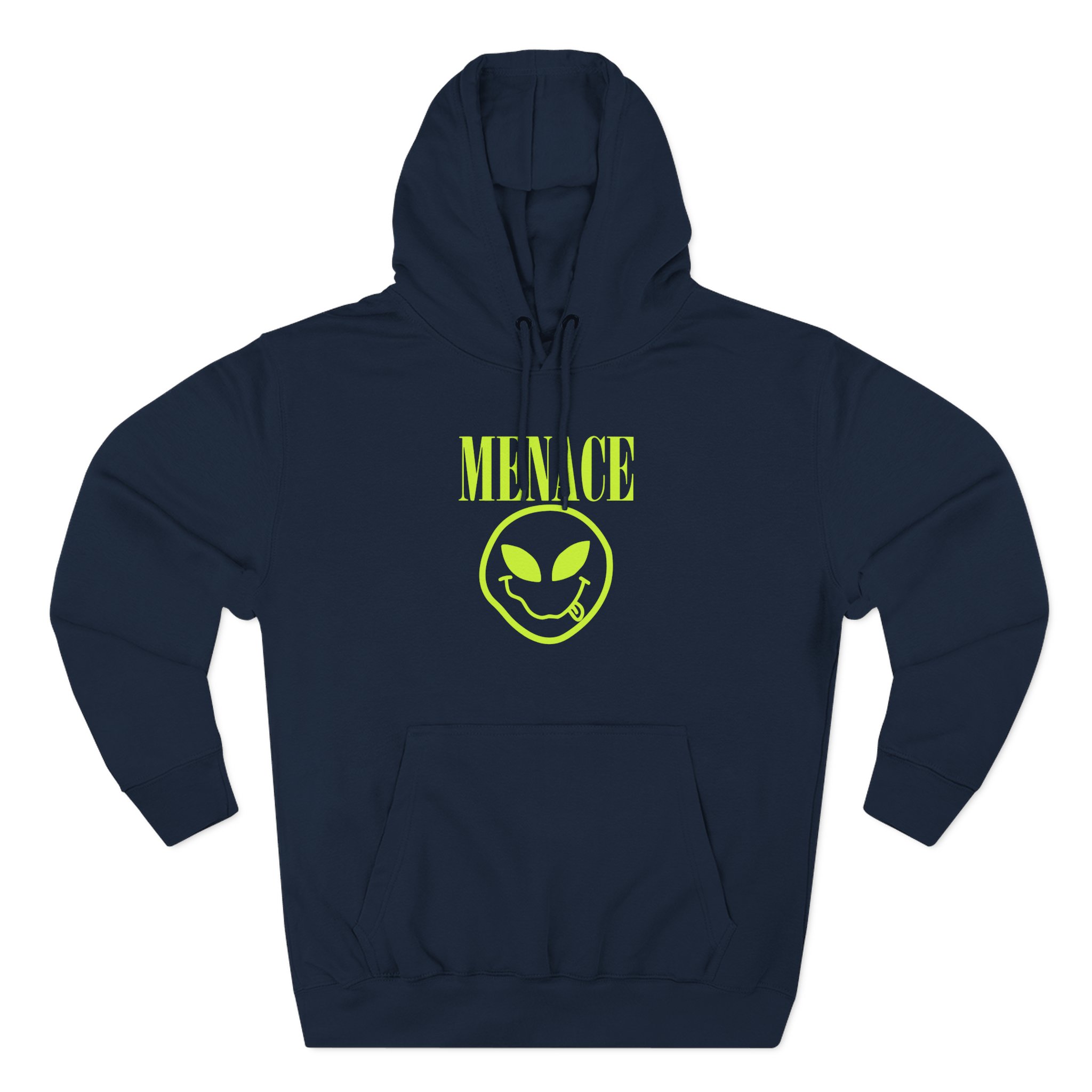 Kanel Joseph Smiley Menace Three-Panel Fleece Hoodie