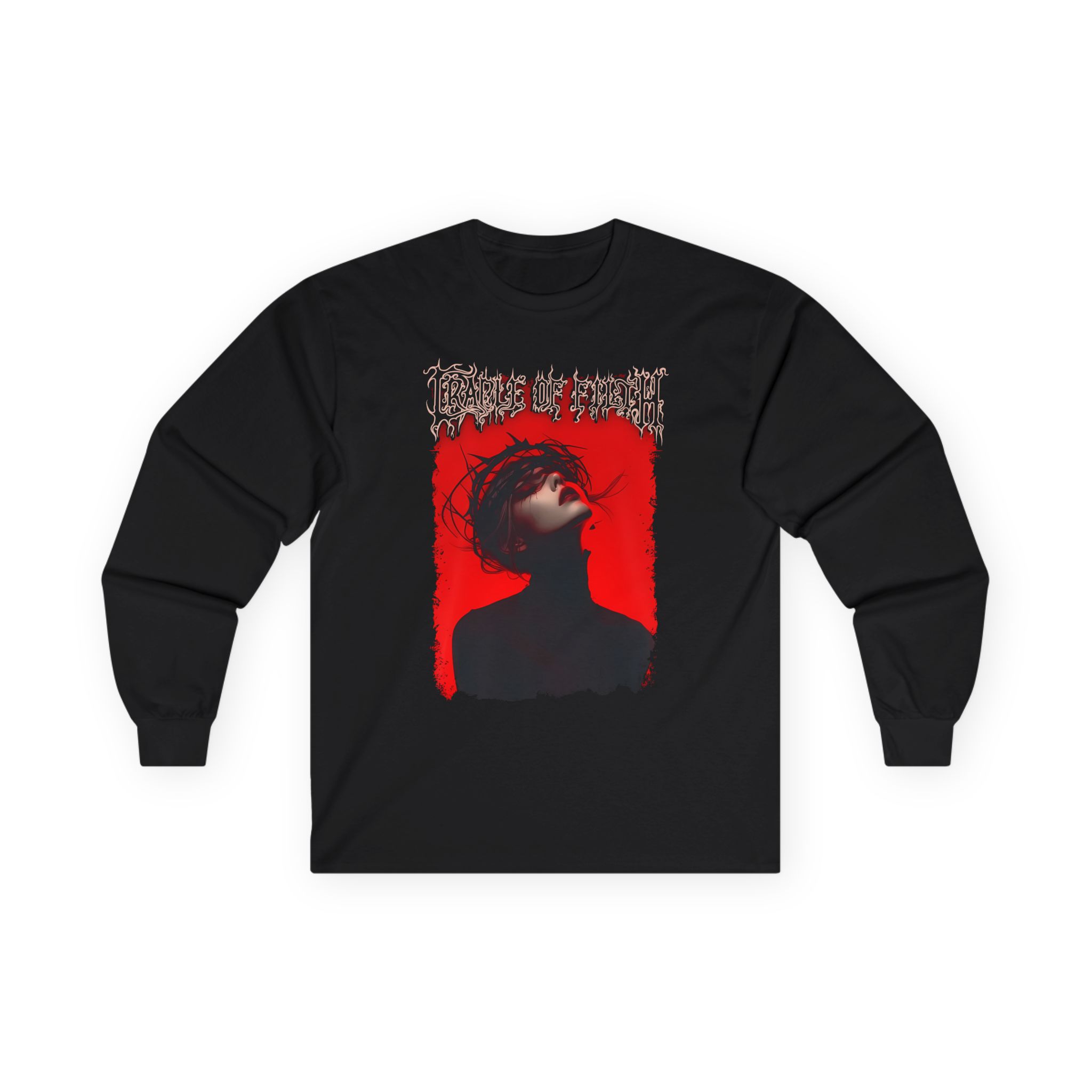 Cradle of Filth Bathe Me in Blood Unisex Ultra Cotton Long Sleeve Tee