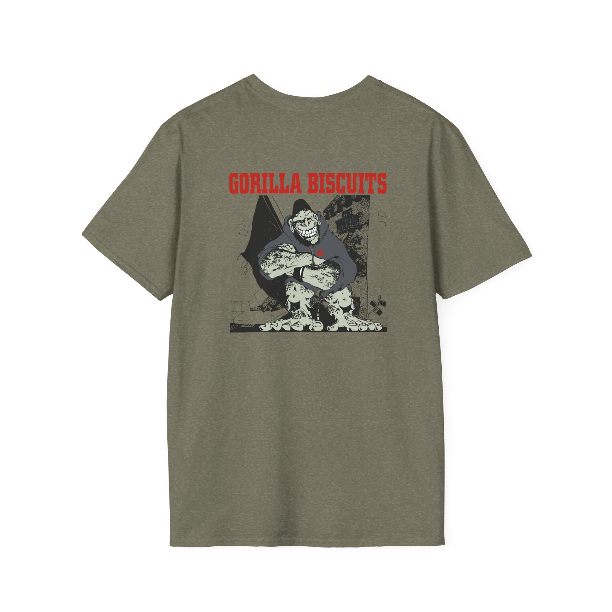 Gorilla Biscuits Hold Your Ground Unisex Softstyle T-Shirt