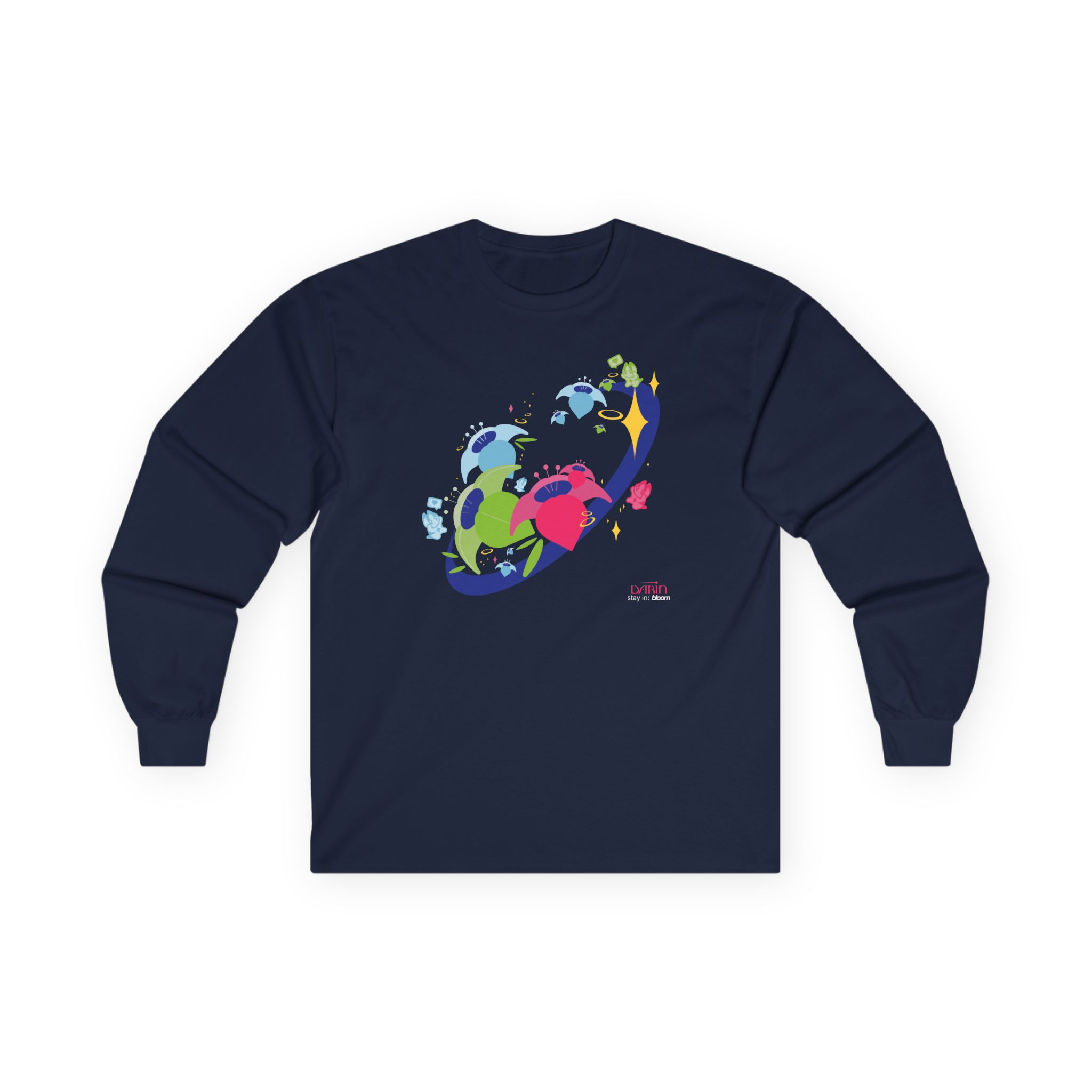 Dabin Stay in Bloom Pigment Dyed Unisex Ultra Cotton Long Sleeve Tee