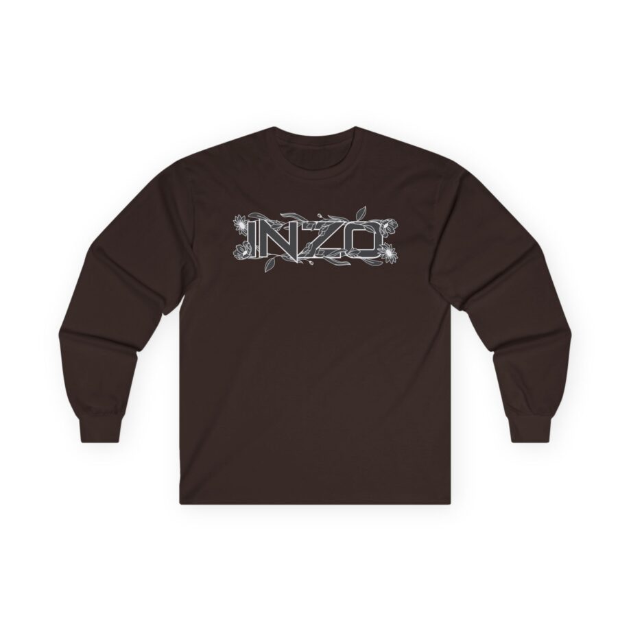 Inzo Flowers in My Heart Unisex Ultra Cotton Long Sleeve Tee