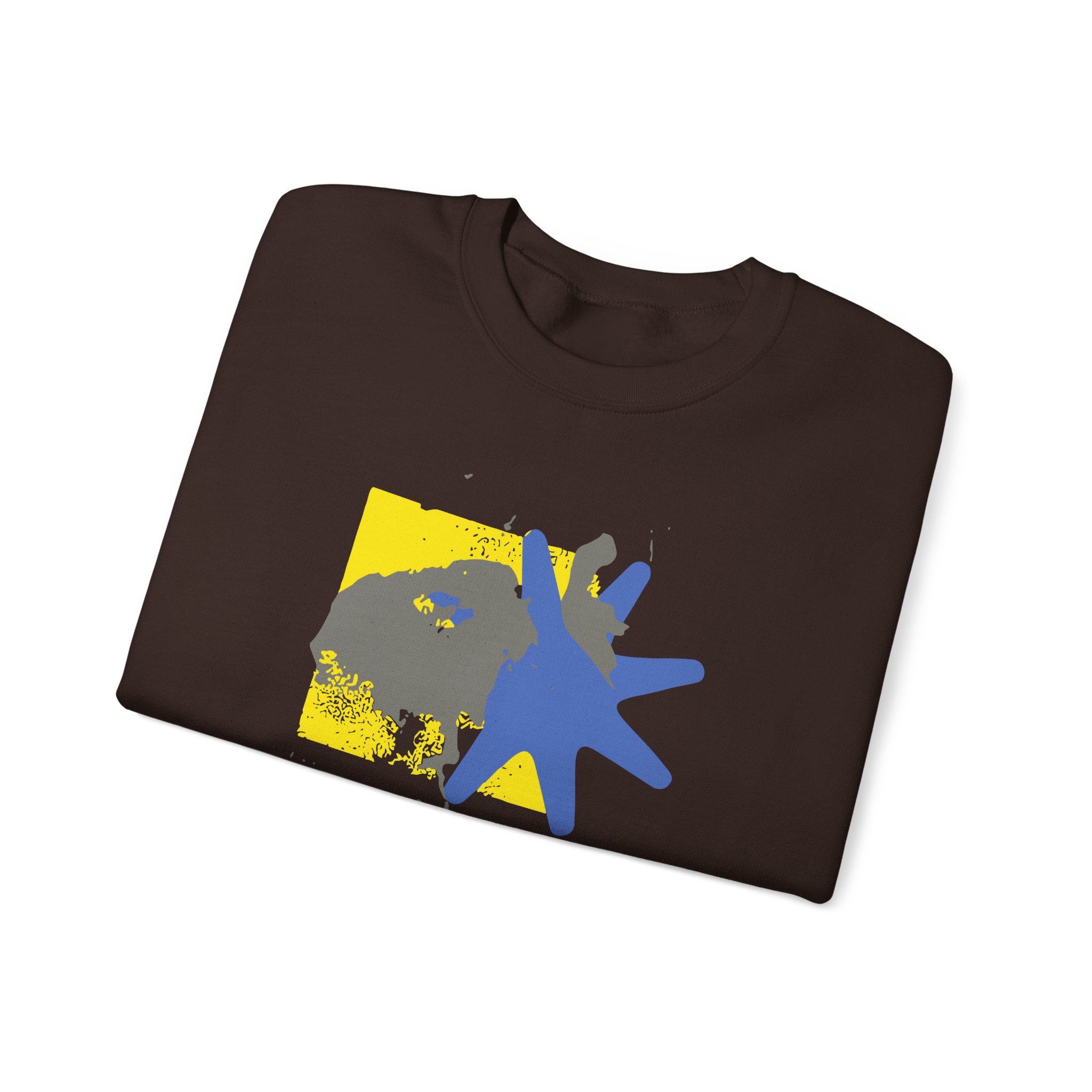 Foxing Shapes Unisex Heavy Blendâ„¢ Crewneck Sweatshirt