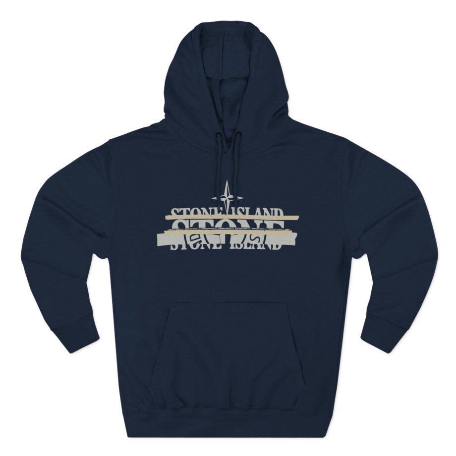 Dermot Kennedy Stone Island Band Multi Logo Three-Panel Fleece Hoodie