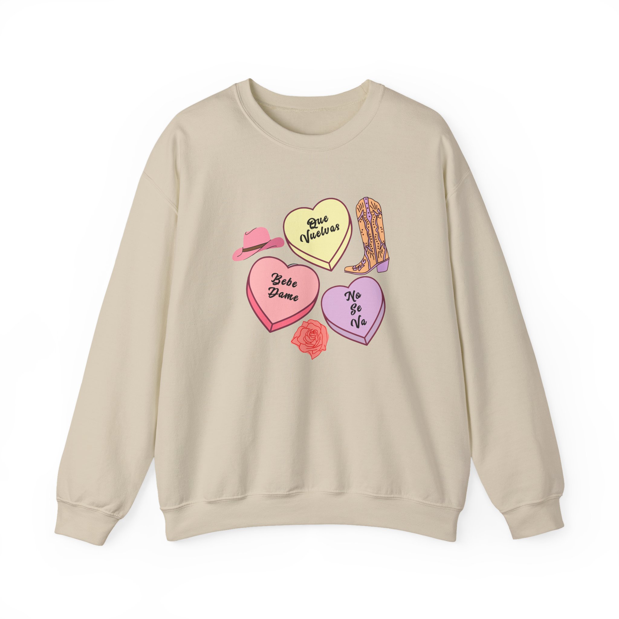 Grupo Frontera Cute Fan Unisex Heavy Blendâ„¢ Crewneck Sweatshirt