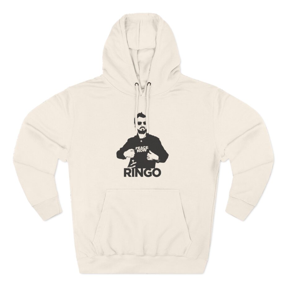 Ringo Starr Peace Now Three-Panel Fleece Hoodie