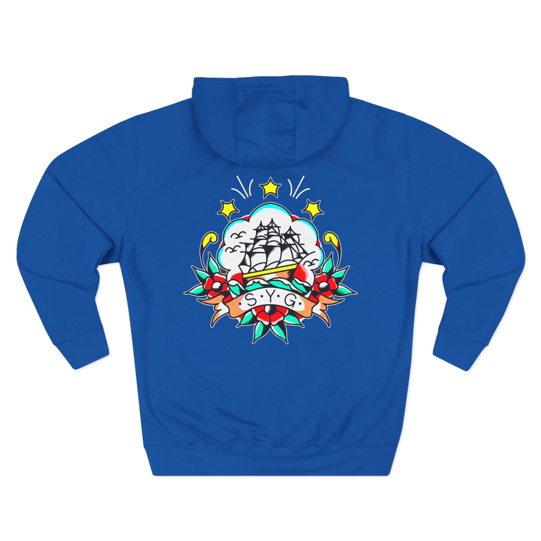 Set Your Goals Mutiny Three-Panel Fleece Hoodie