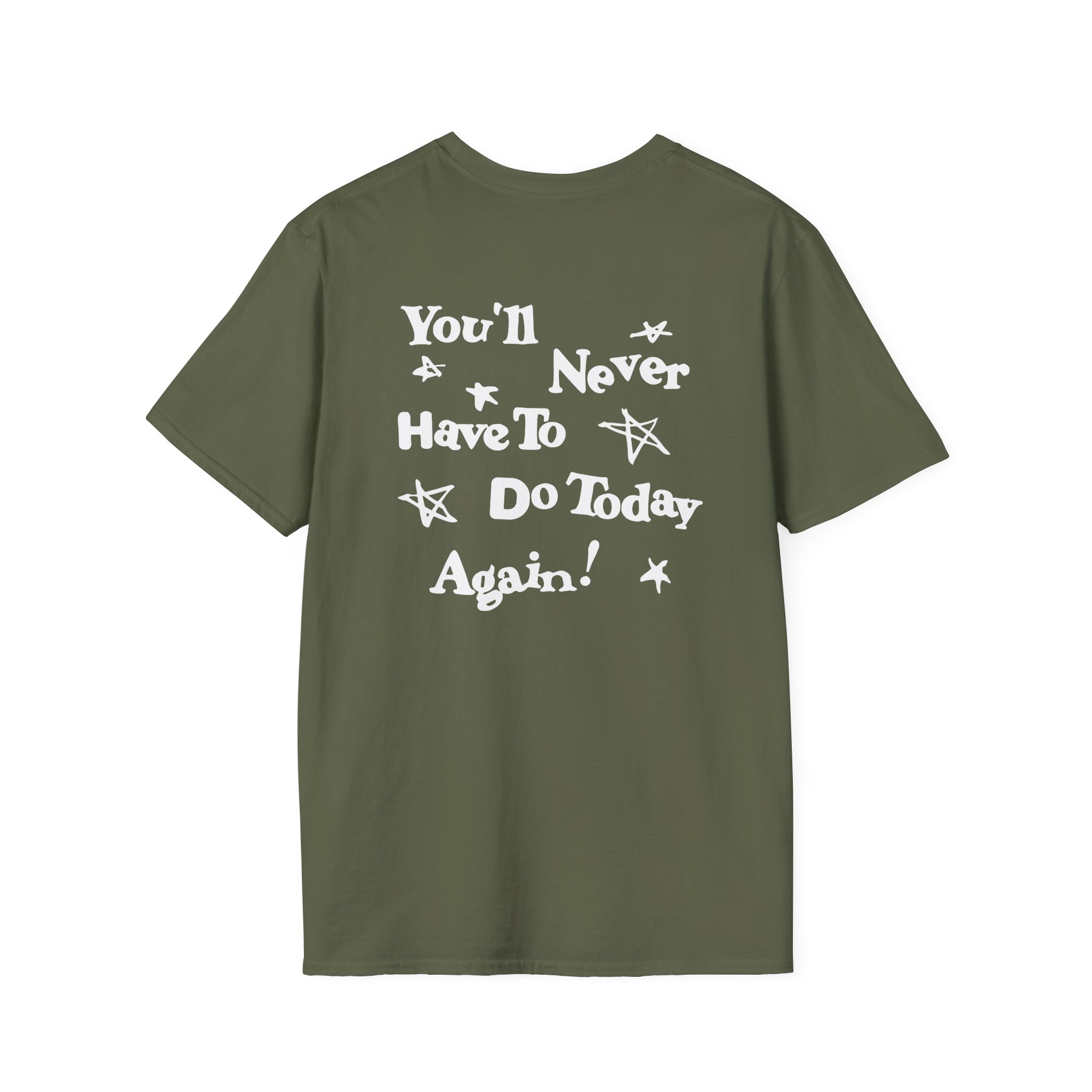 Alex Warren You’ll Never Have to Do Today Again Unisex Softstyle T-Shirt