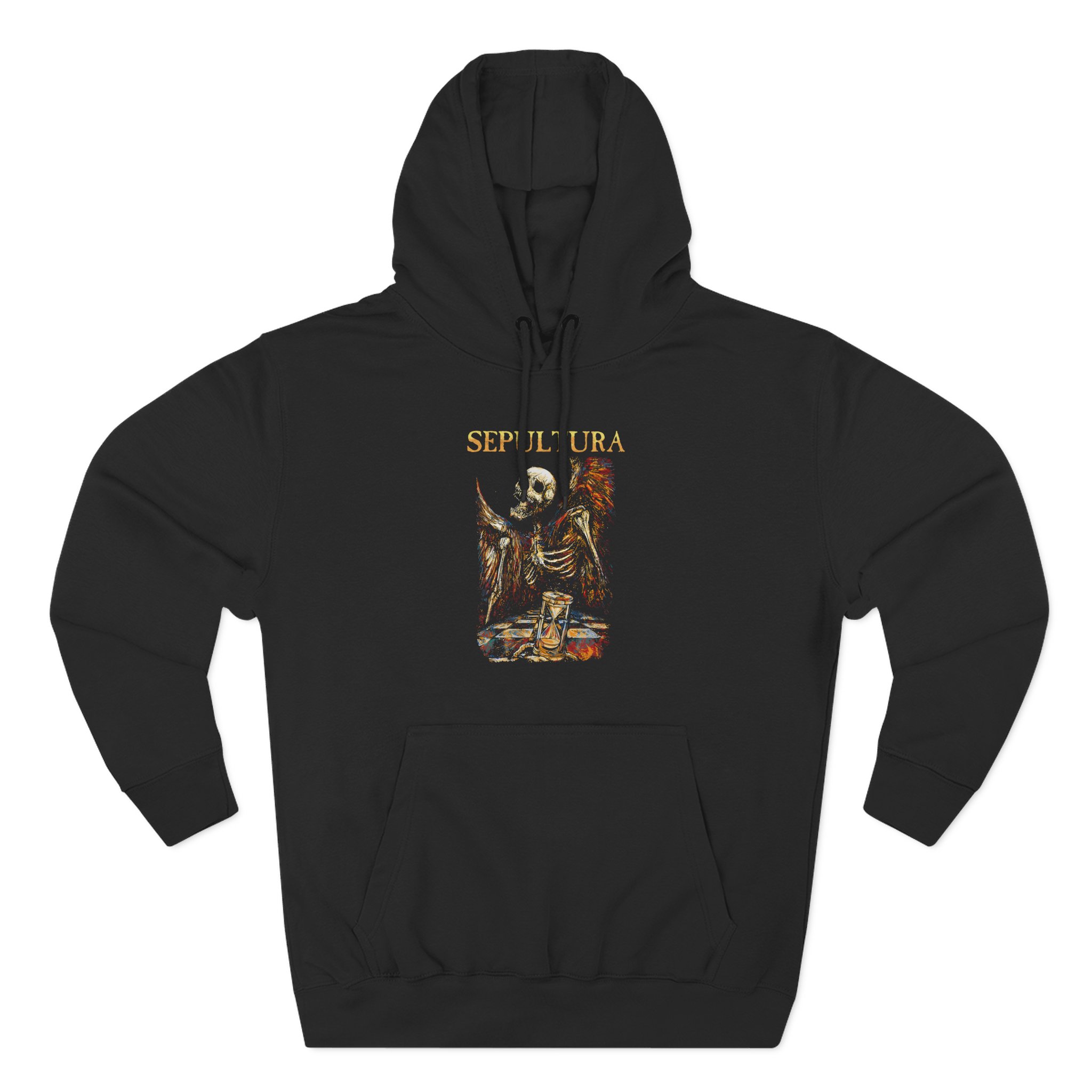 Sepultura Hourglass Three-Panel Fleece Hoodie
