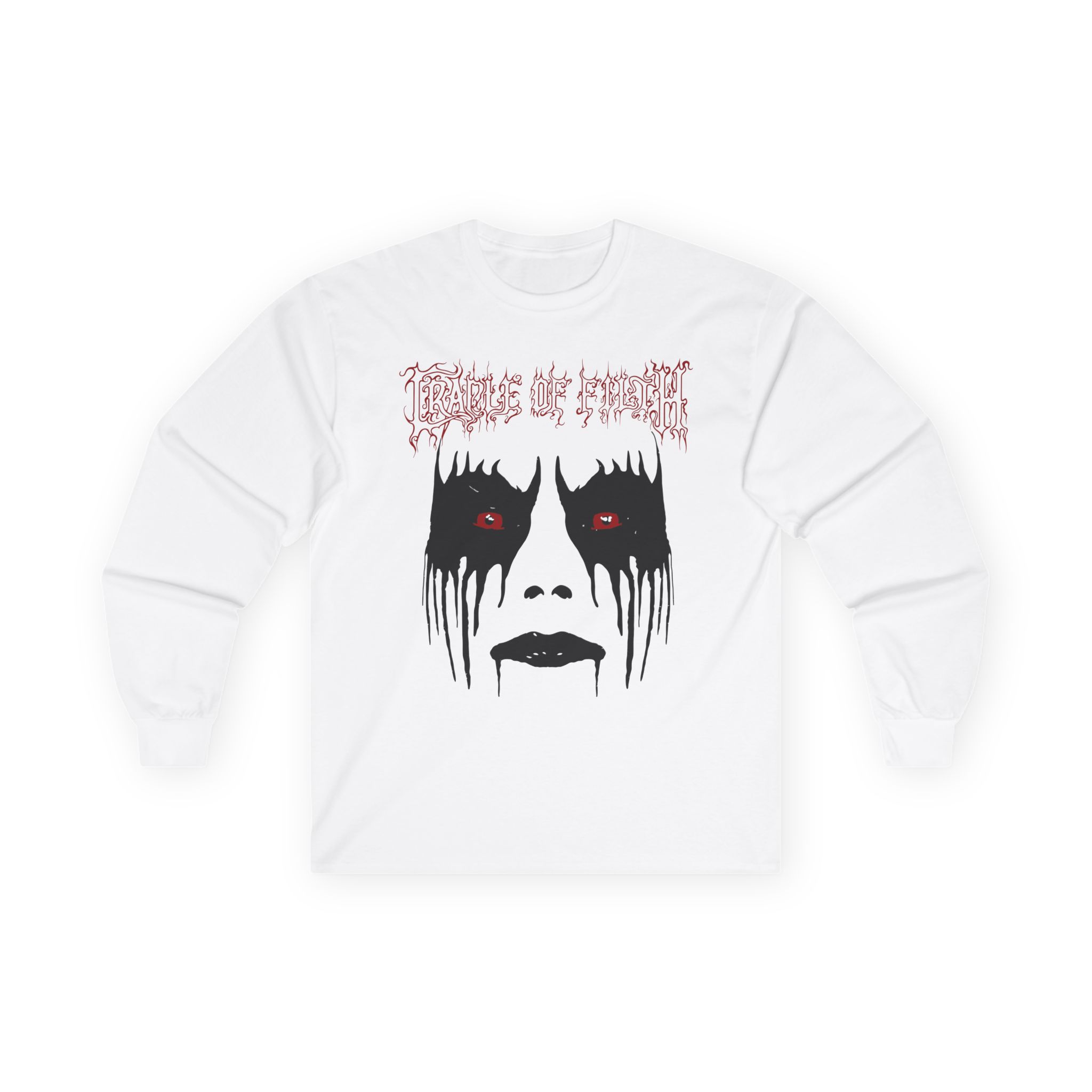 Cradle of Filth Dani Make Up Unisex Ultra Cotton Long Sleeve Tee
