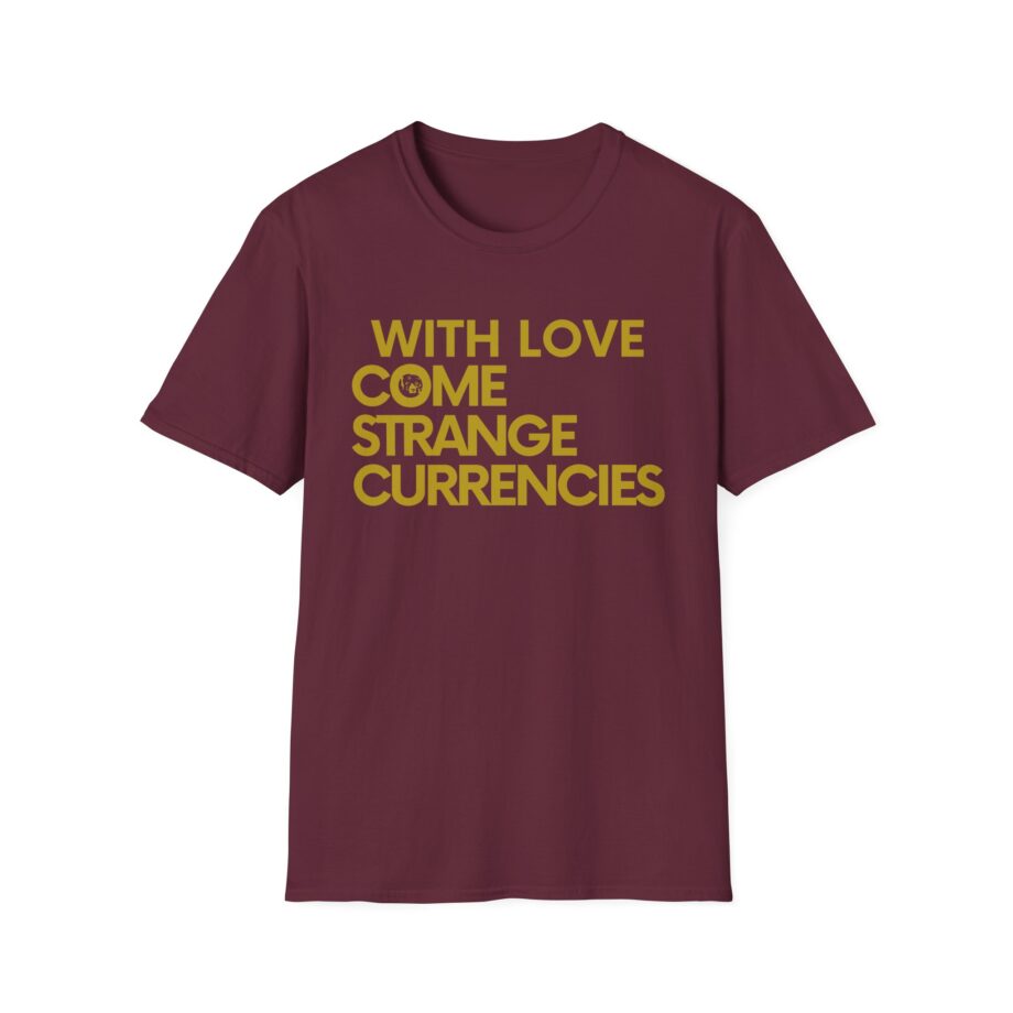 Rem Strange Currencies Lyric Unisex Softstyle T-Shirt