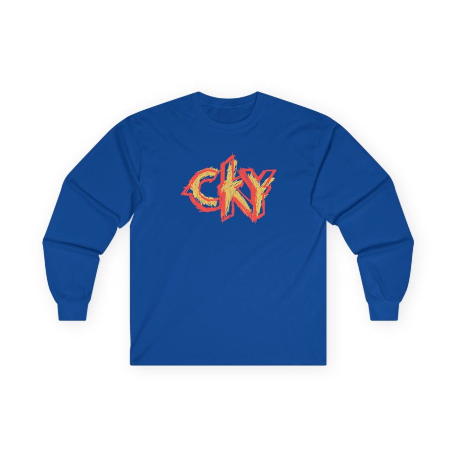 CKY Scribble Logo Unisex Ultra Cotton Long Sleeve Tee