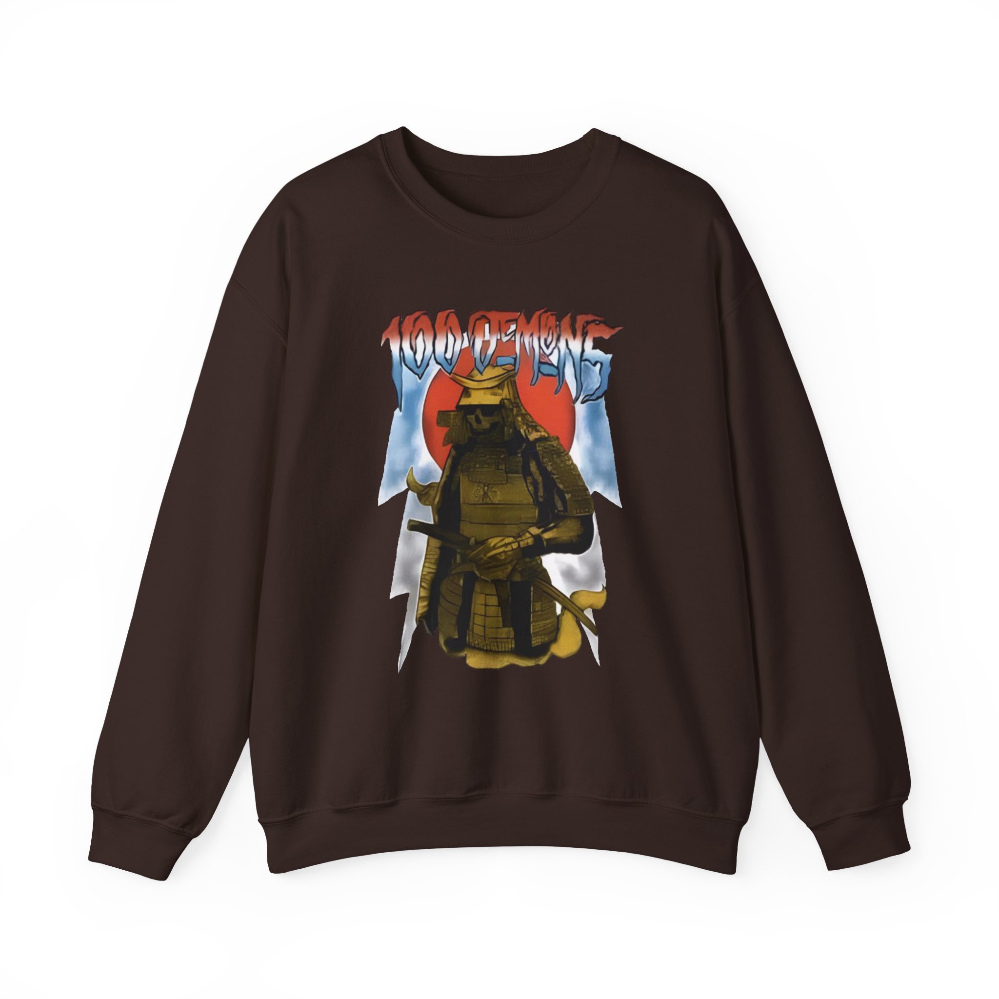 100 Demons Unisex Heavy Blendâ„¢ Crewneck Sweatshirt