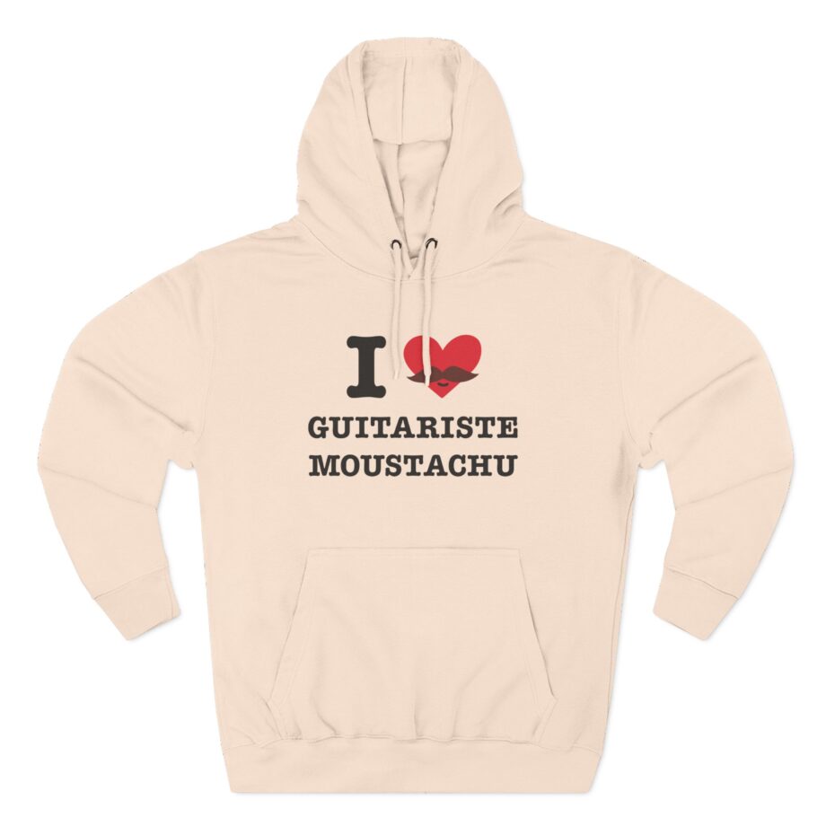 Hayley Williams Moustachu Three-Panel Fleece Hoodie