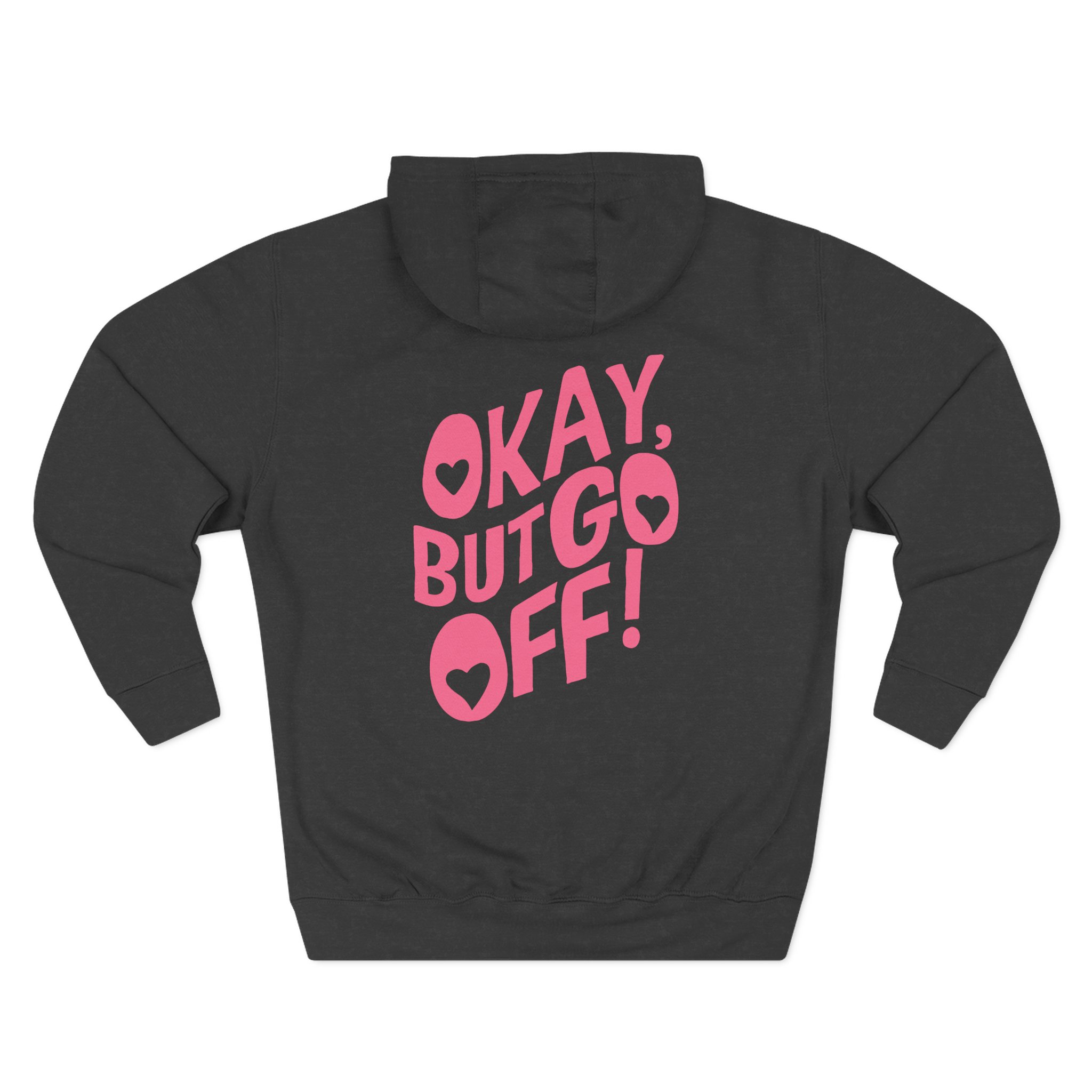 Shawty Bae Three-Panel Fleece Hoodie