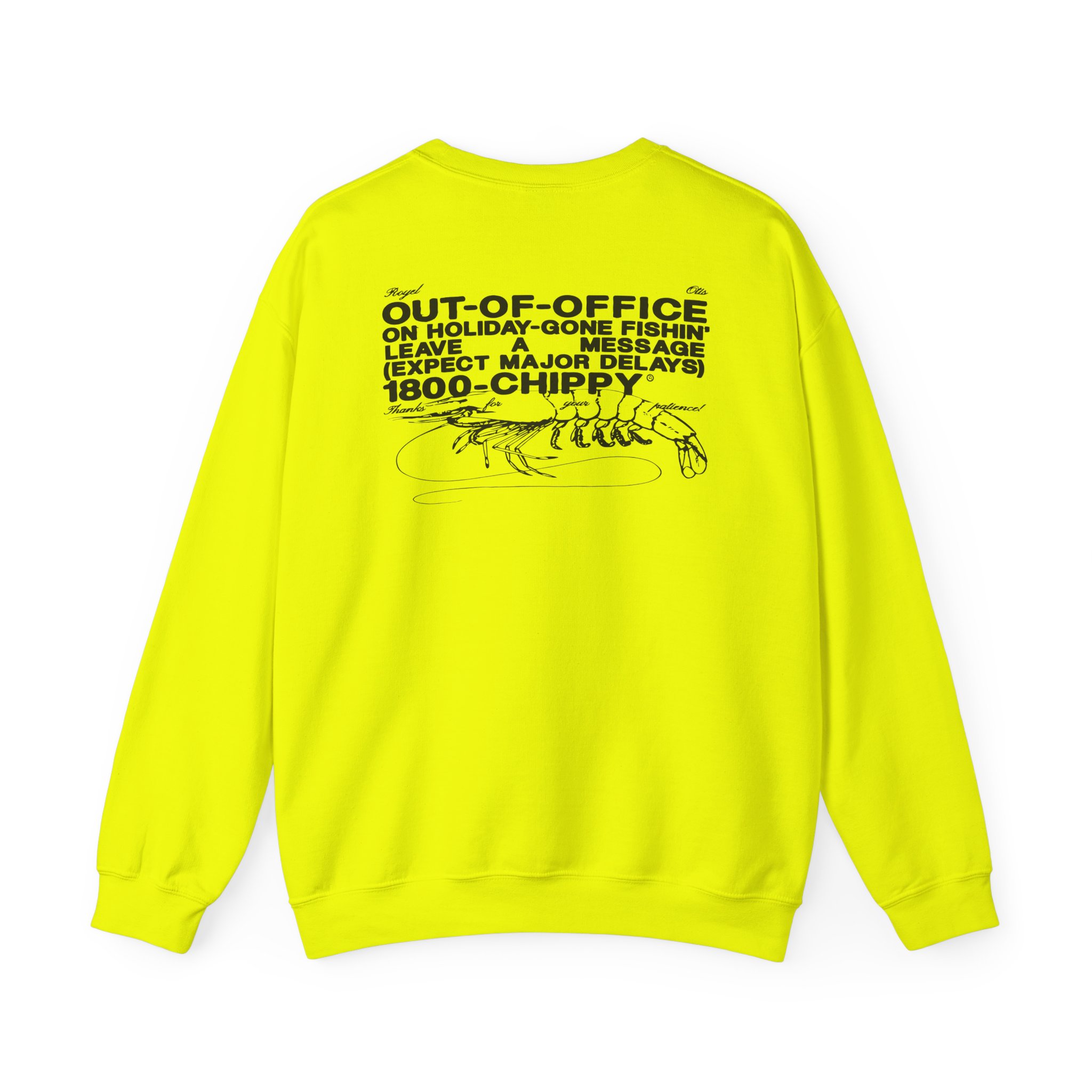 Royel Otis Out of Office Chippy Unisex Heavy Blendâ„¢ Crewneck Sweatshirt
