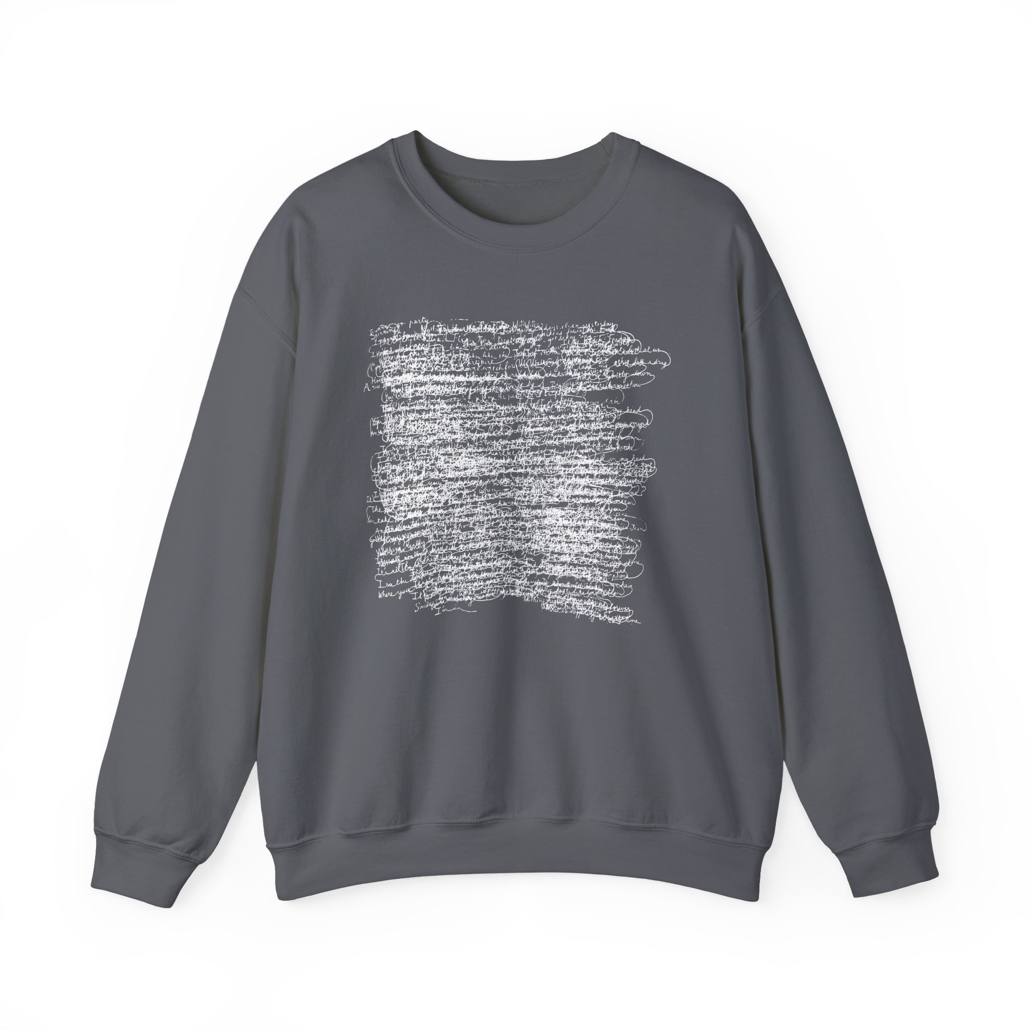 Tom Odell Scribble Unisex Heavy Blendâ„¢ Crewneck Sweatshirt