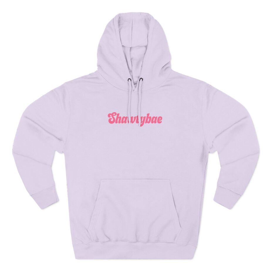 Shawty Bae Three-Panel Fleece Hoodie