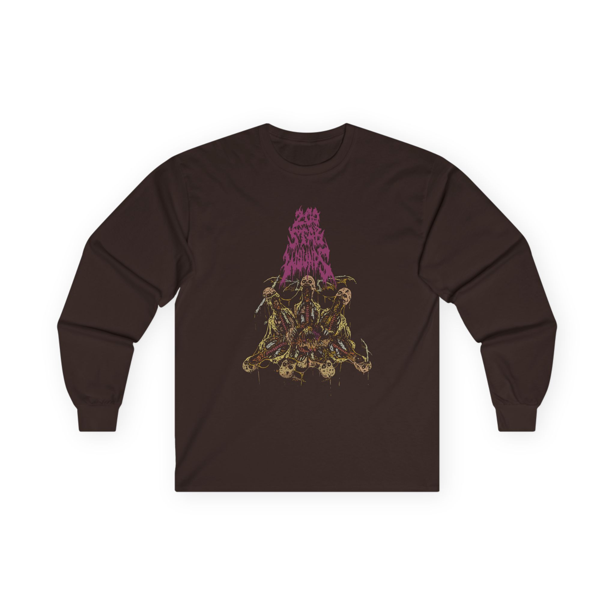 200 Stab Wounds Wing Skulls Unisex Ultra Cotton Long Sleeve Tee