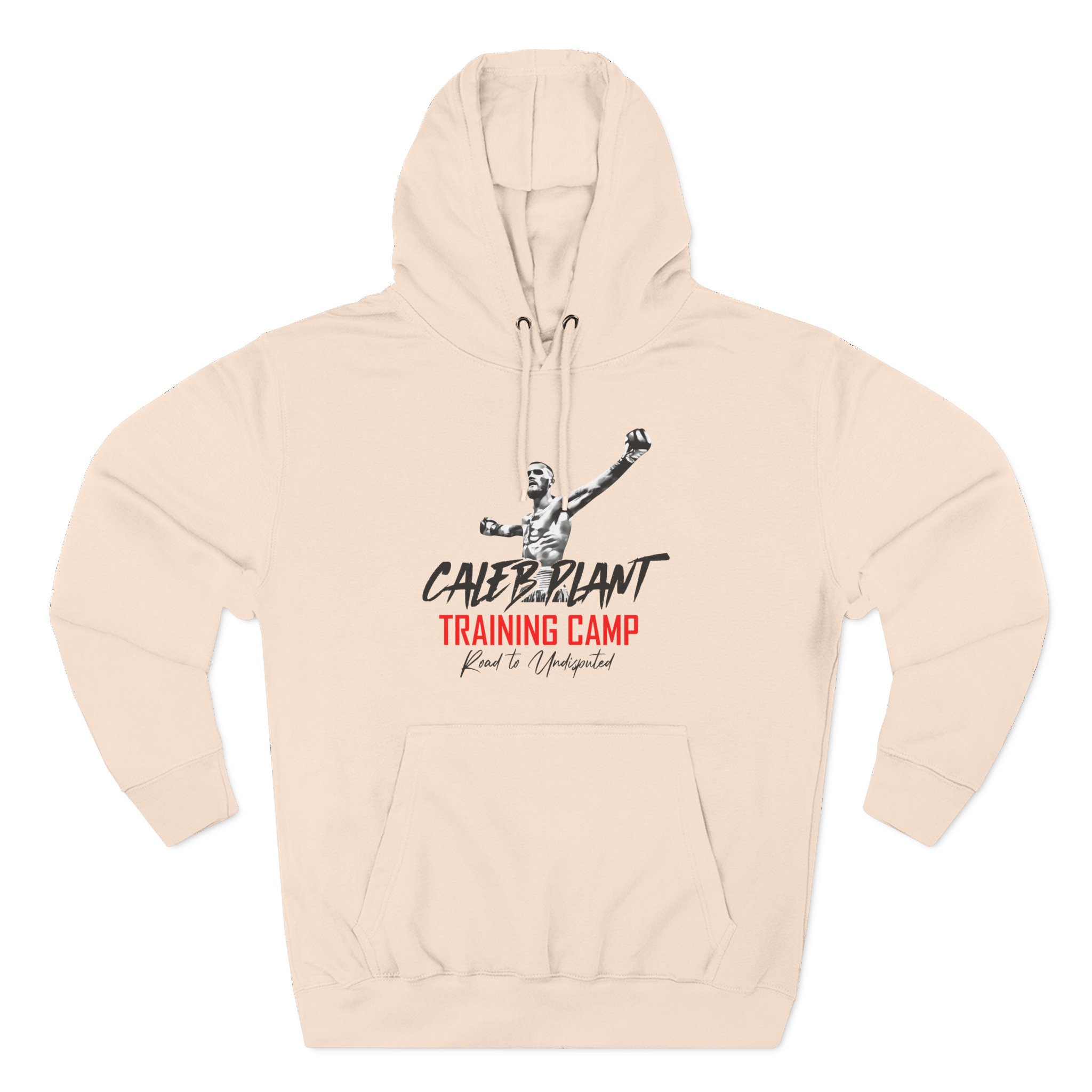 Caleb Plant Training Camp W/ Image Three-Panel Fleece Hoodie