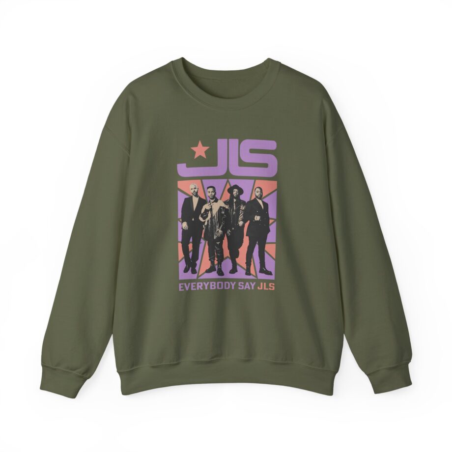 JLS, Everybody Say JLS Photo Star Unisex Heavy Blend™ Crewneck Sweatshirt