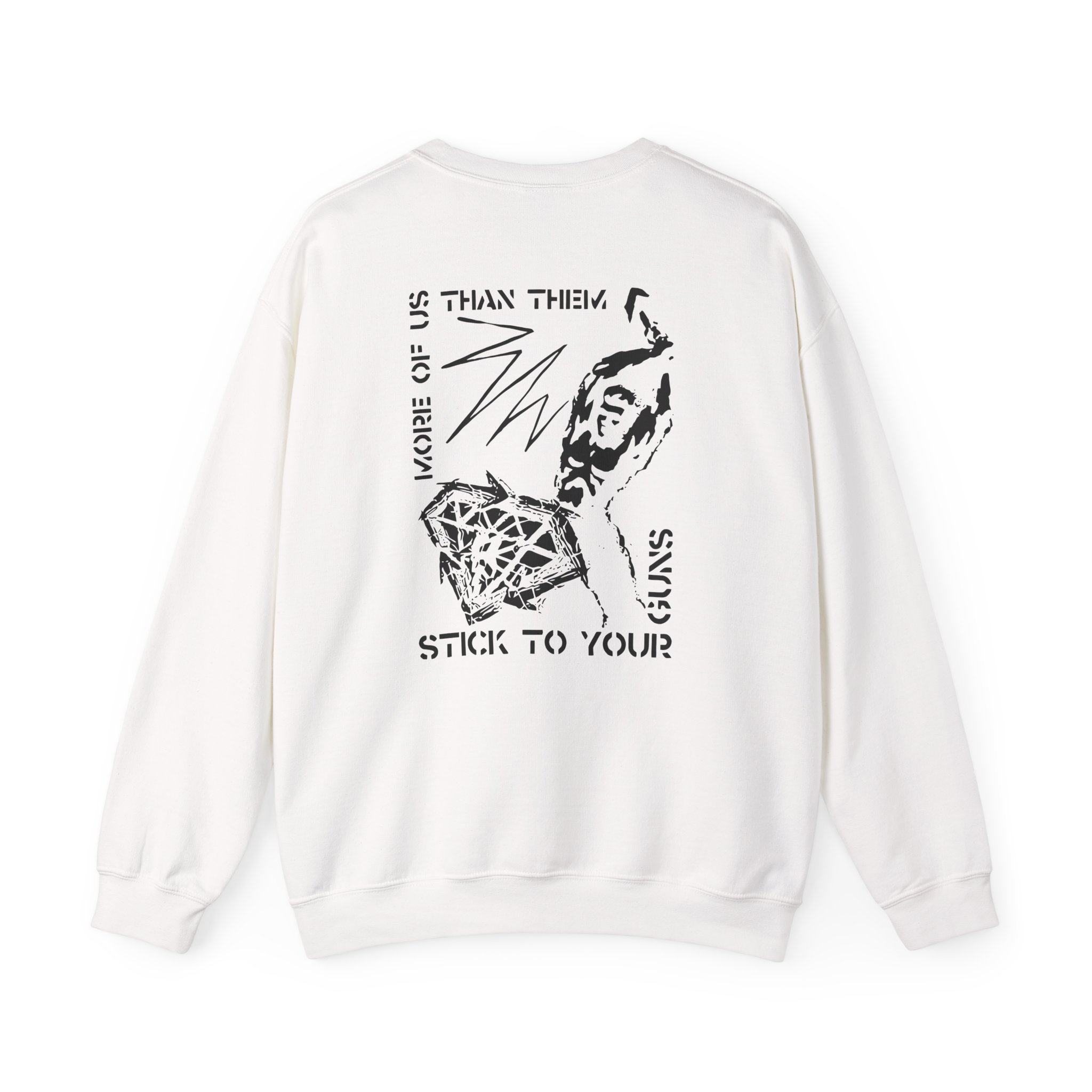 Stick to Your Guns Shatter Unisex Heavy Blendâ„¢ Crewneck Sweatshirt