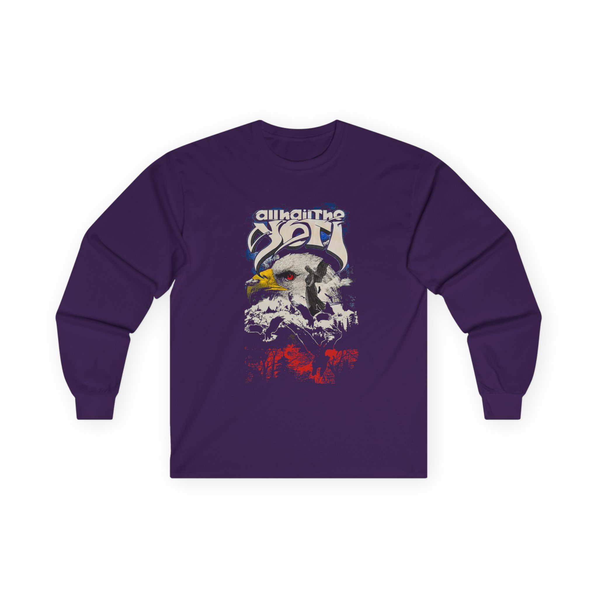 All Hail the Yeti Eagle Unisex Ultra Cotton Long Sleeve Tee