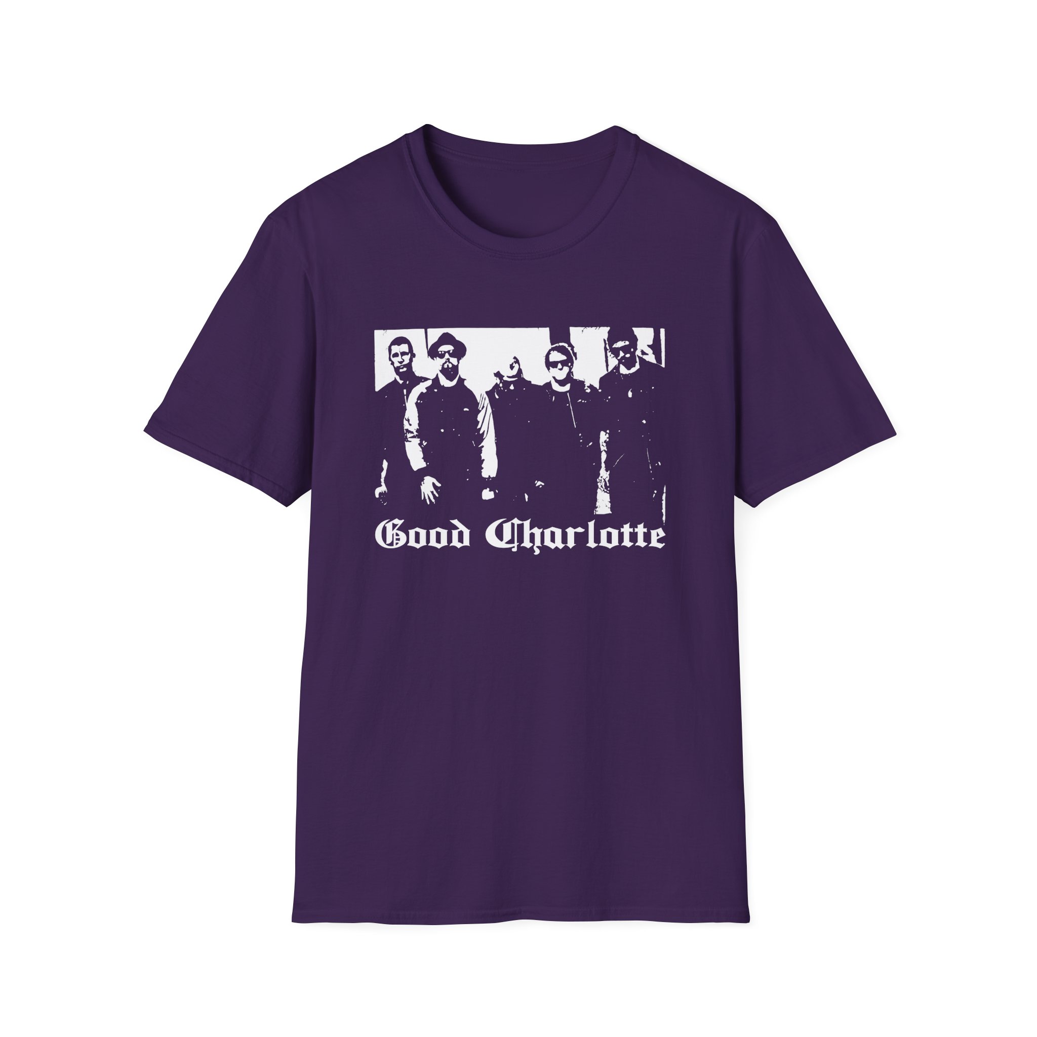 Good Charlotte Band Photo Unisex Softstyle T-Shirt