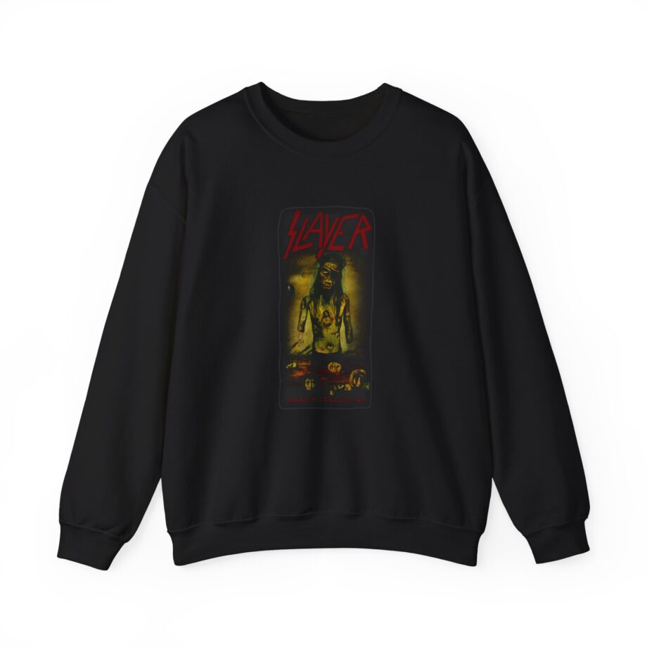 Slayer Christ Illusion Muscle Unisex Heavy Blend™ Crewneck Sweatshirt