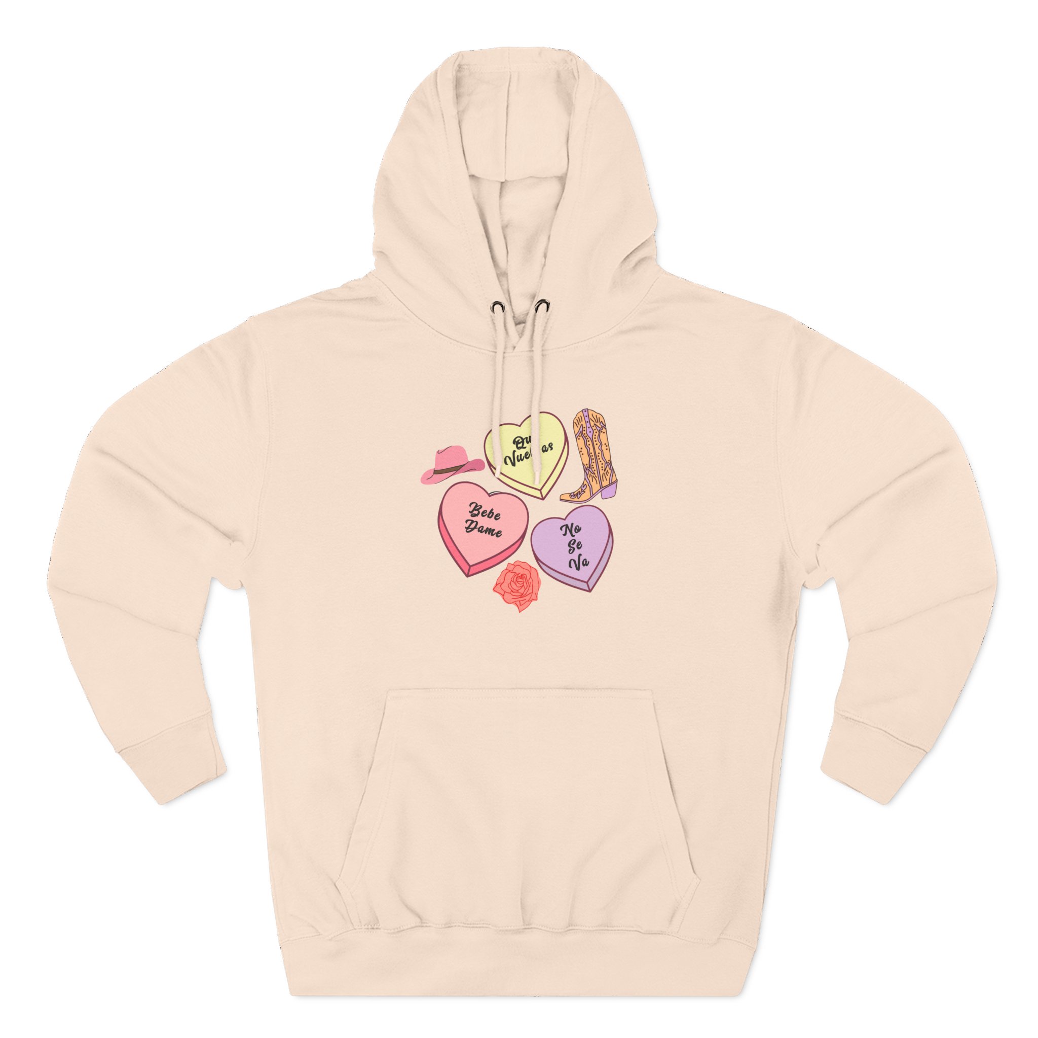 Grupo Frontera Cute Fan Three-Panel Fleece Hoodie