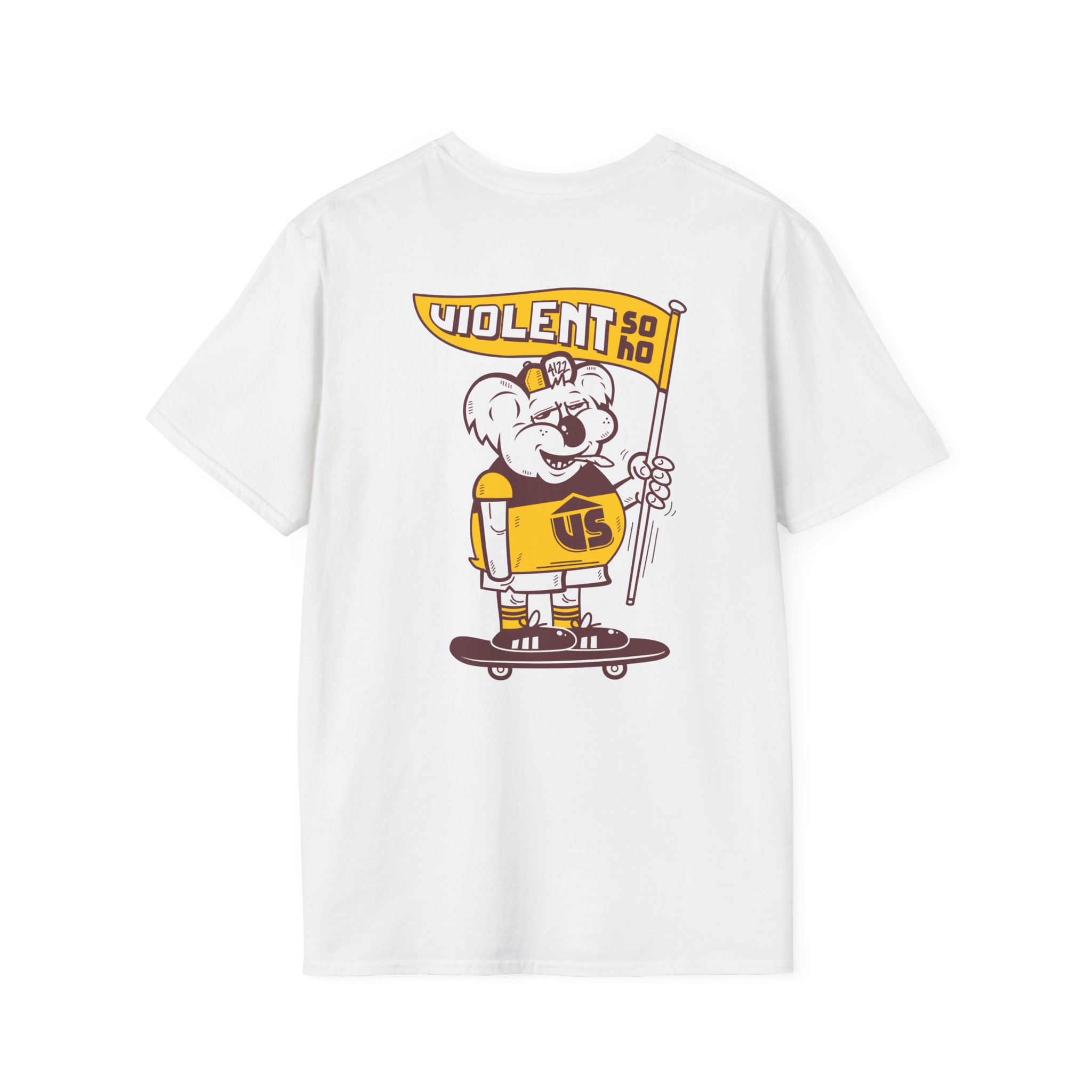 Violent Soho Brisbane Bears Unisex Softstyle T-Shirt