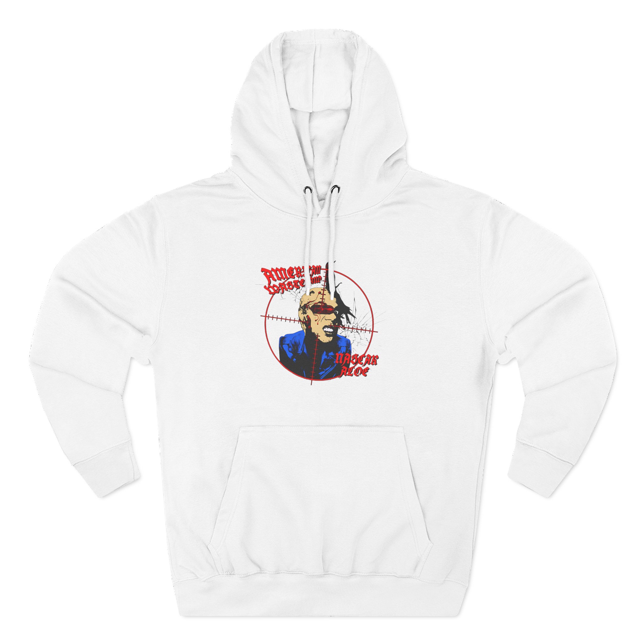 Nascar Aloe American Wasteland Album Three-Panel Fleece Hoodie