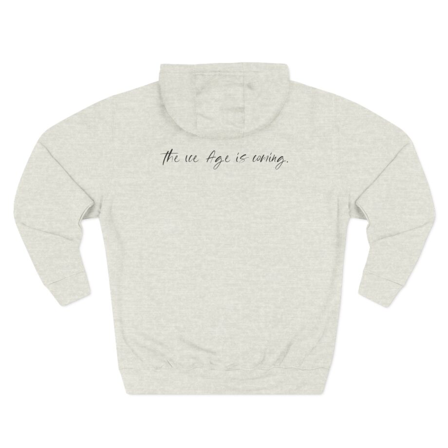 American Nightmare "the Ice Age is Coming" Three-Panel Fleece Hoodie